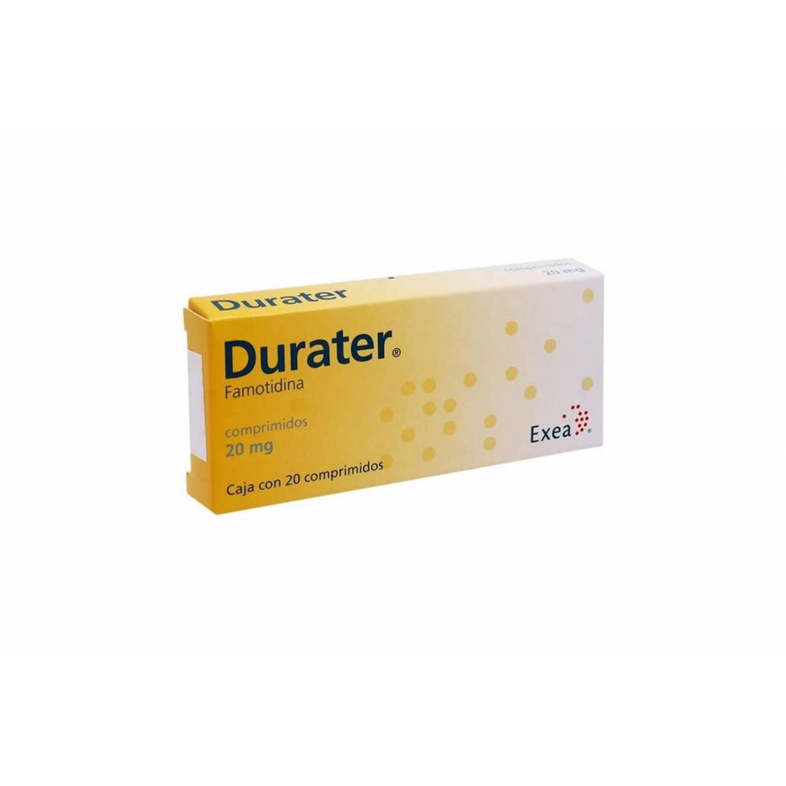 Durater 20 Mg Caja Con 20 Comprimidos 
