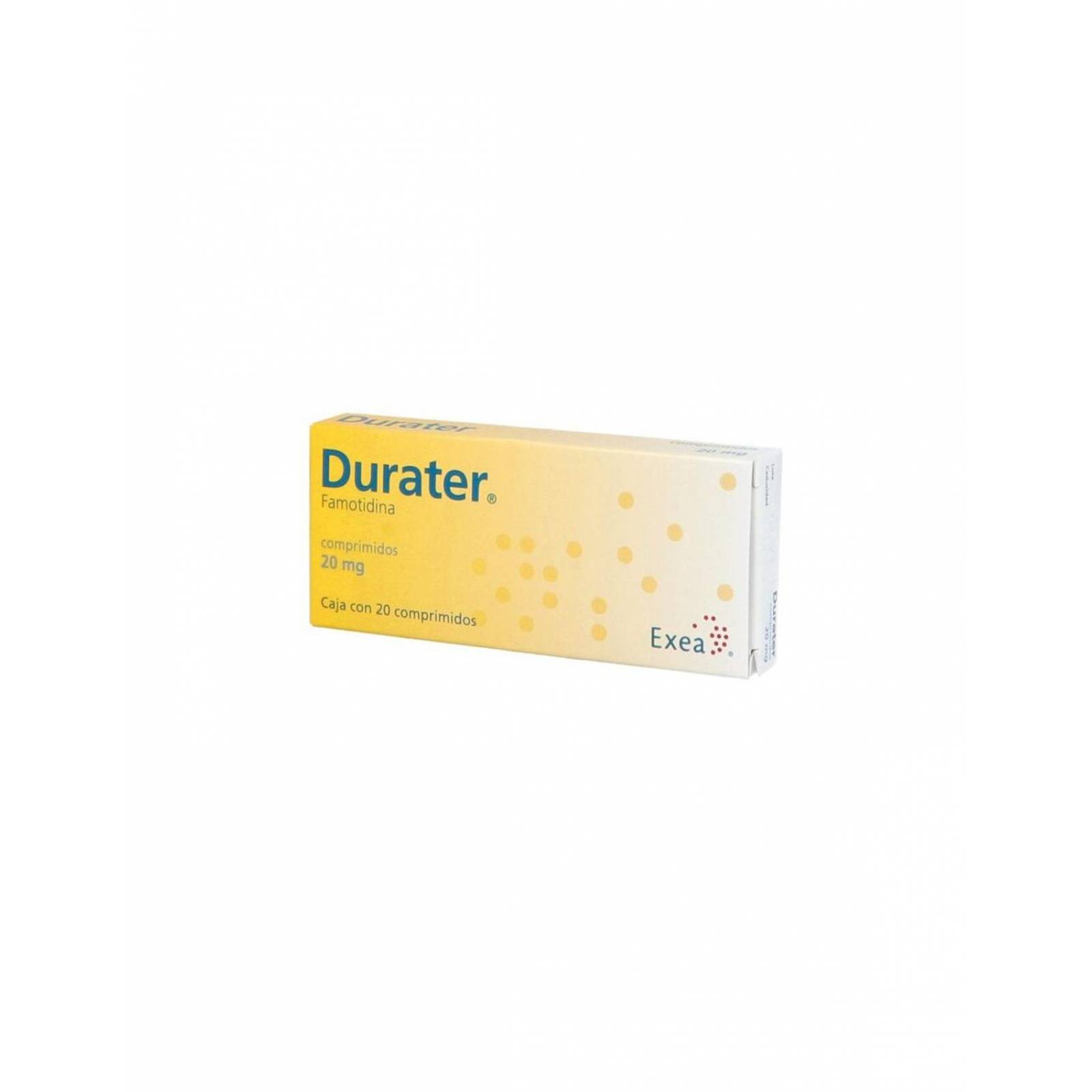 Durater 20 Mg Caja Con 20 Comprimidos 