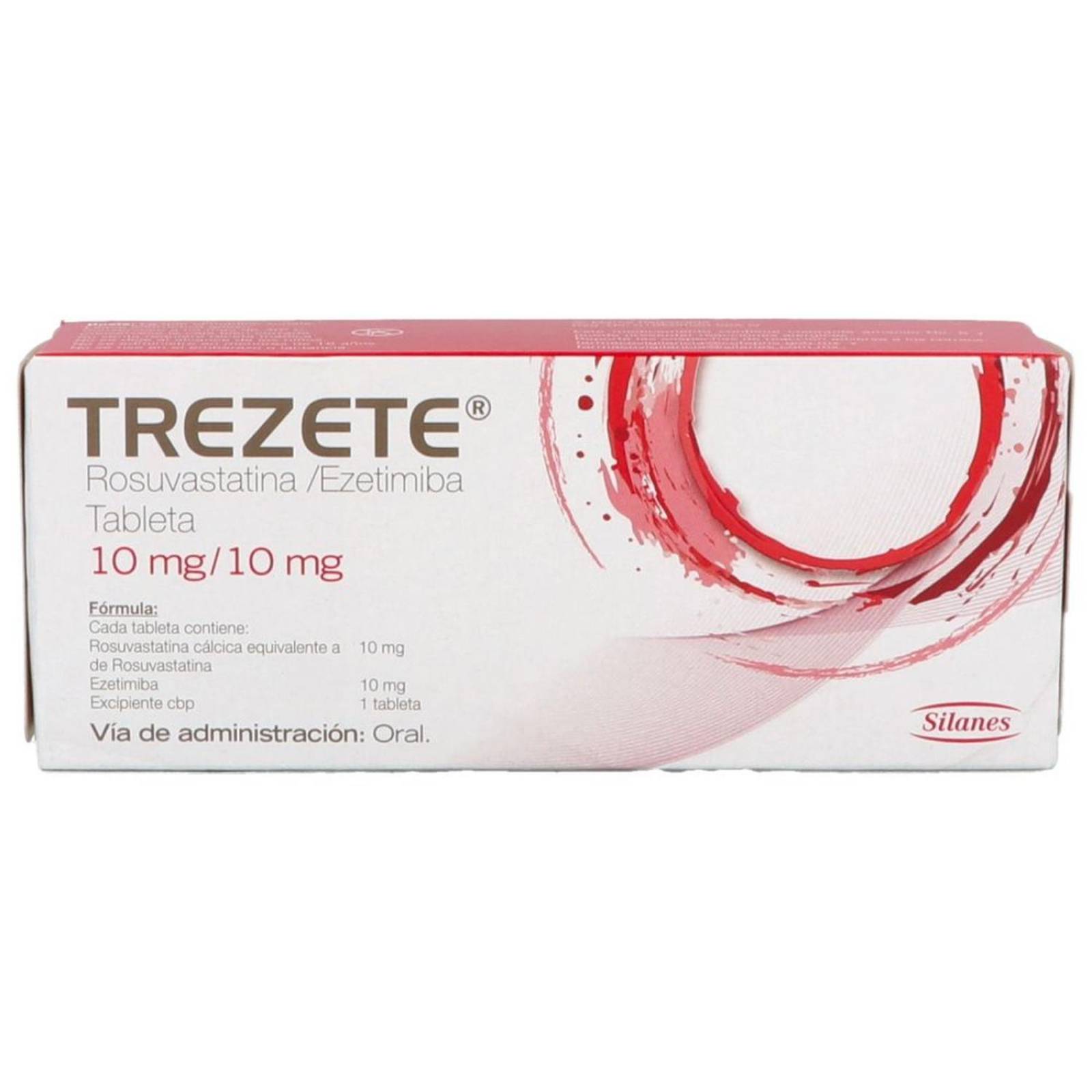 Trezete 10 mg/10 mg Caja Con 30 Tabletas 