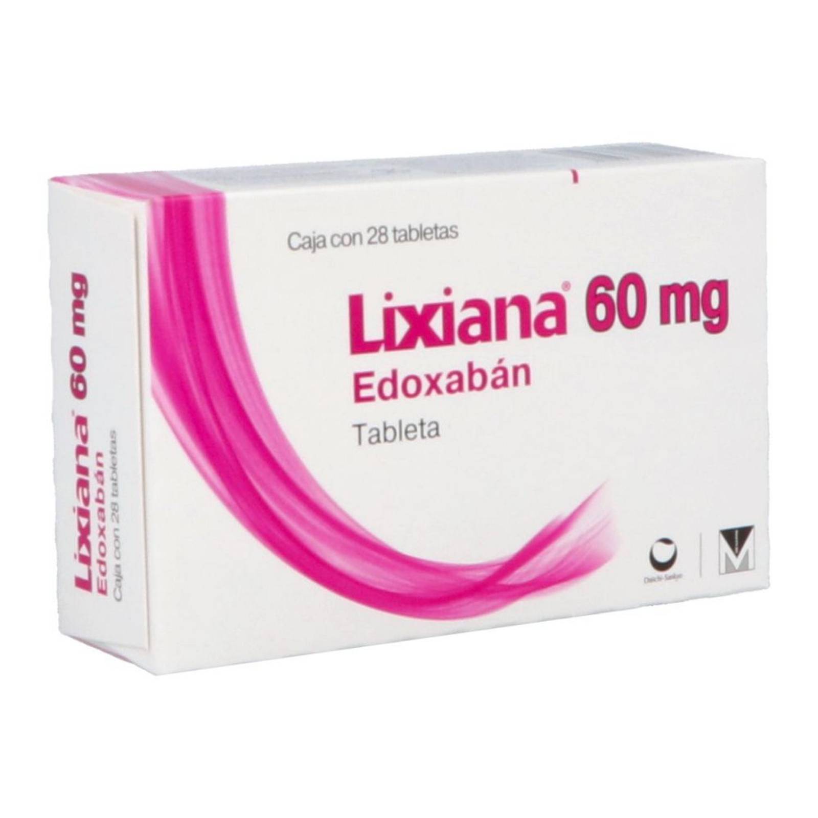 Lixiana 60 mg Caja Con 28 Tabletas 
