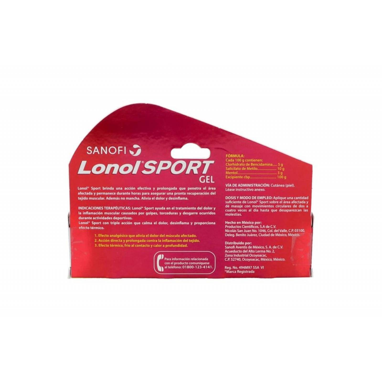 Lonol Sport Gel 30G 