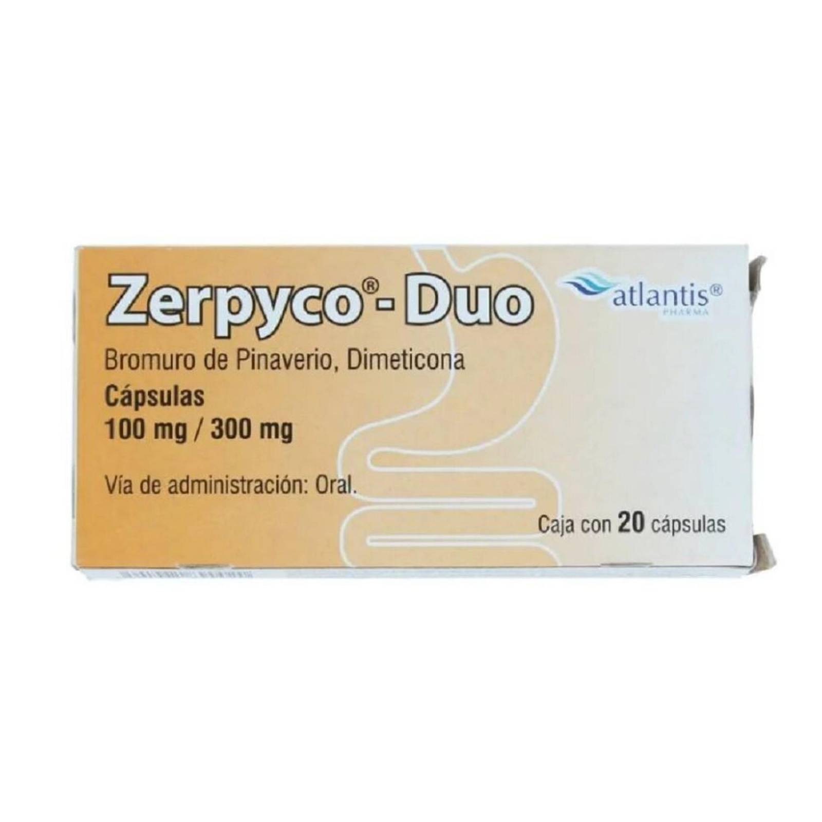 Zerpyco Duo 100 mg/300 mg Caja Con 20 Cápsulas 