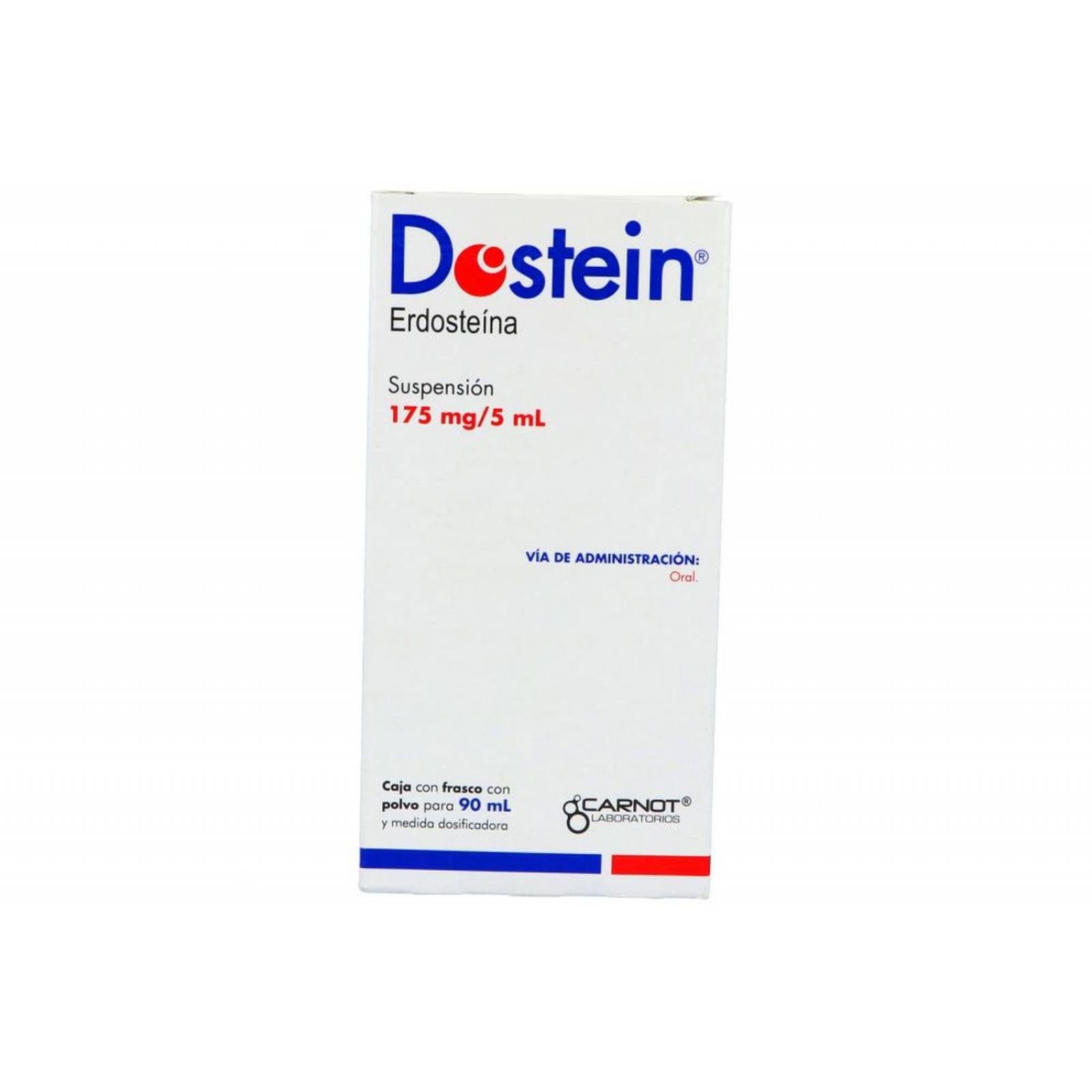Dostein Suspensión 175 mg / 5 mL Caja Con Frasco Con Polvo Para 90 mL 