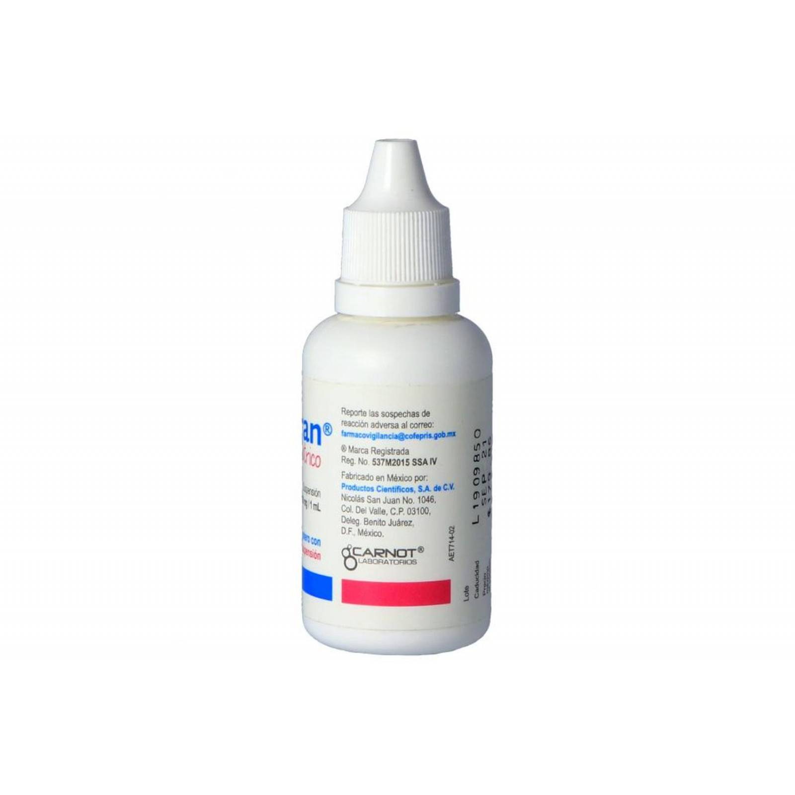 Liberan Pediatrico Suspensión 100 mg / 1 mL Frasco Gotero 30 mL 