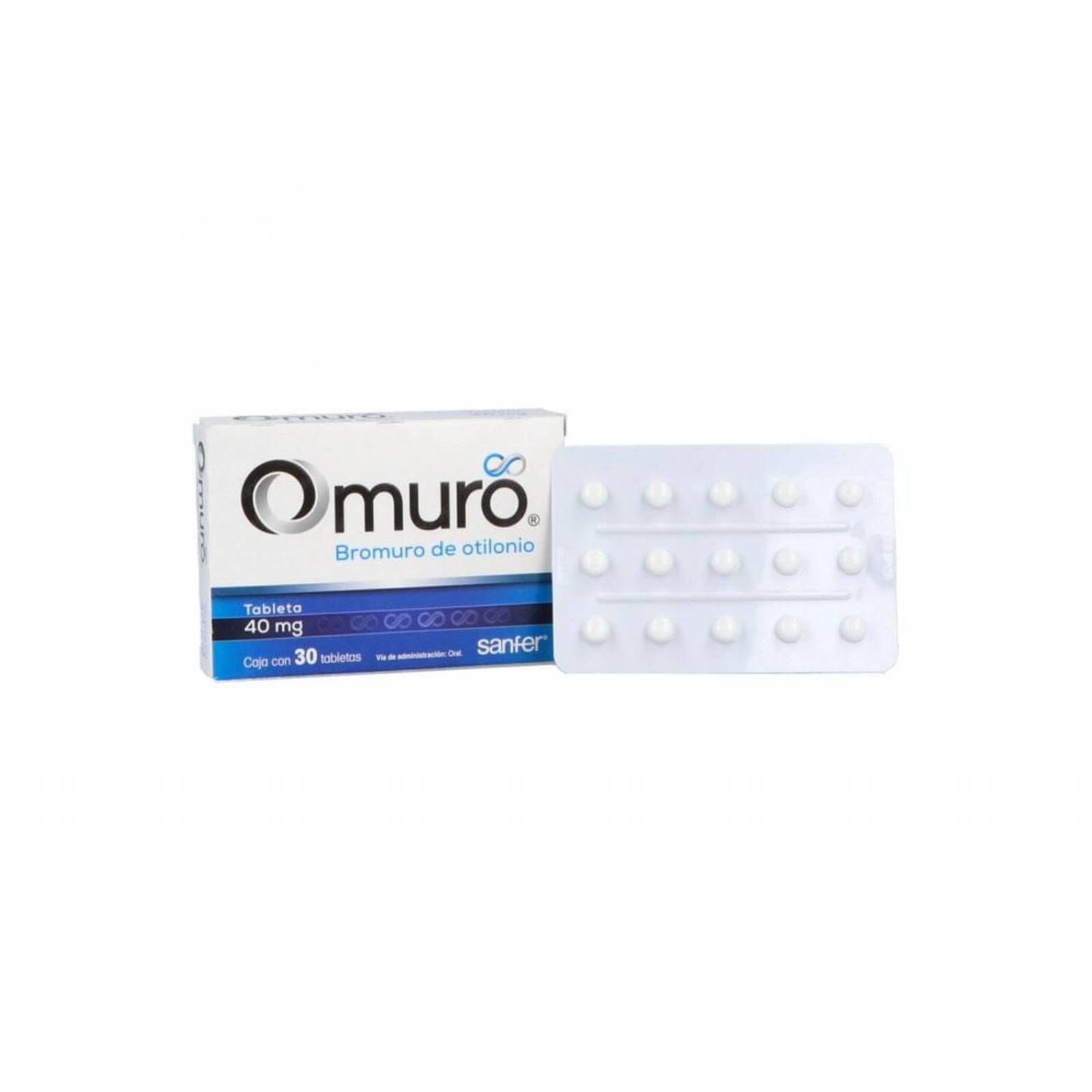 Omuro 40 mg Caja Con 30 Tabletas 