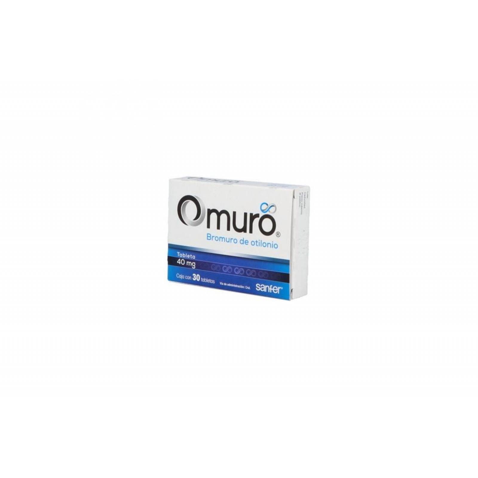 Omuro 40 mg Caja Con 30 Tabletas 