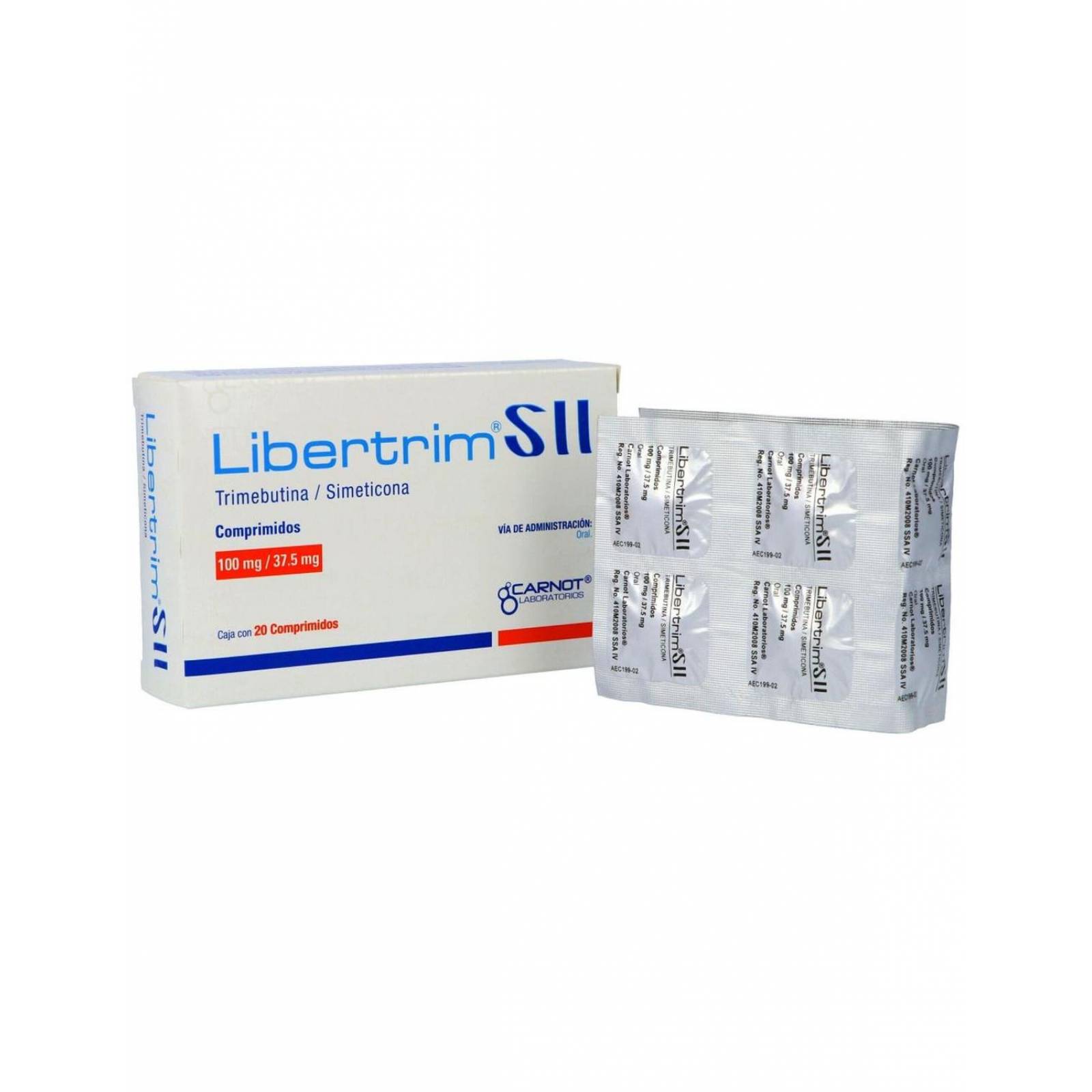 Libertrim SII 100 mg / 37.5 mg Caja Con 20 Comprimidos 