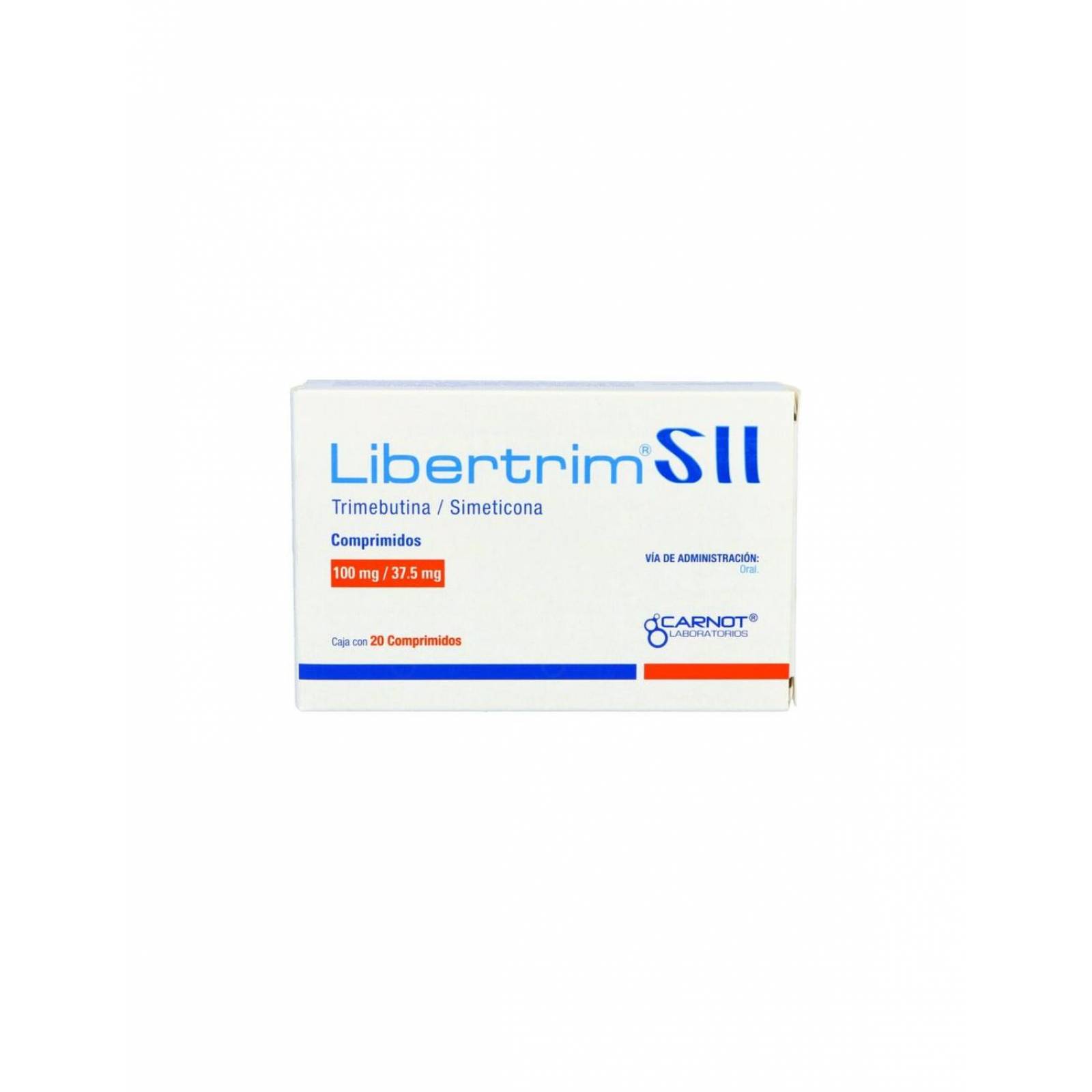 Libertrim SII 100 mg / 37.5 mg Caja Con 20 Comprimidos 