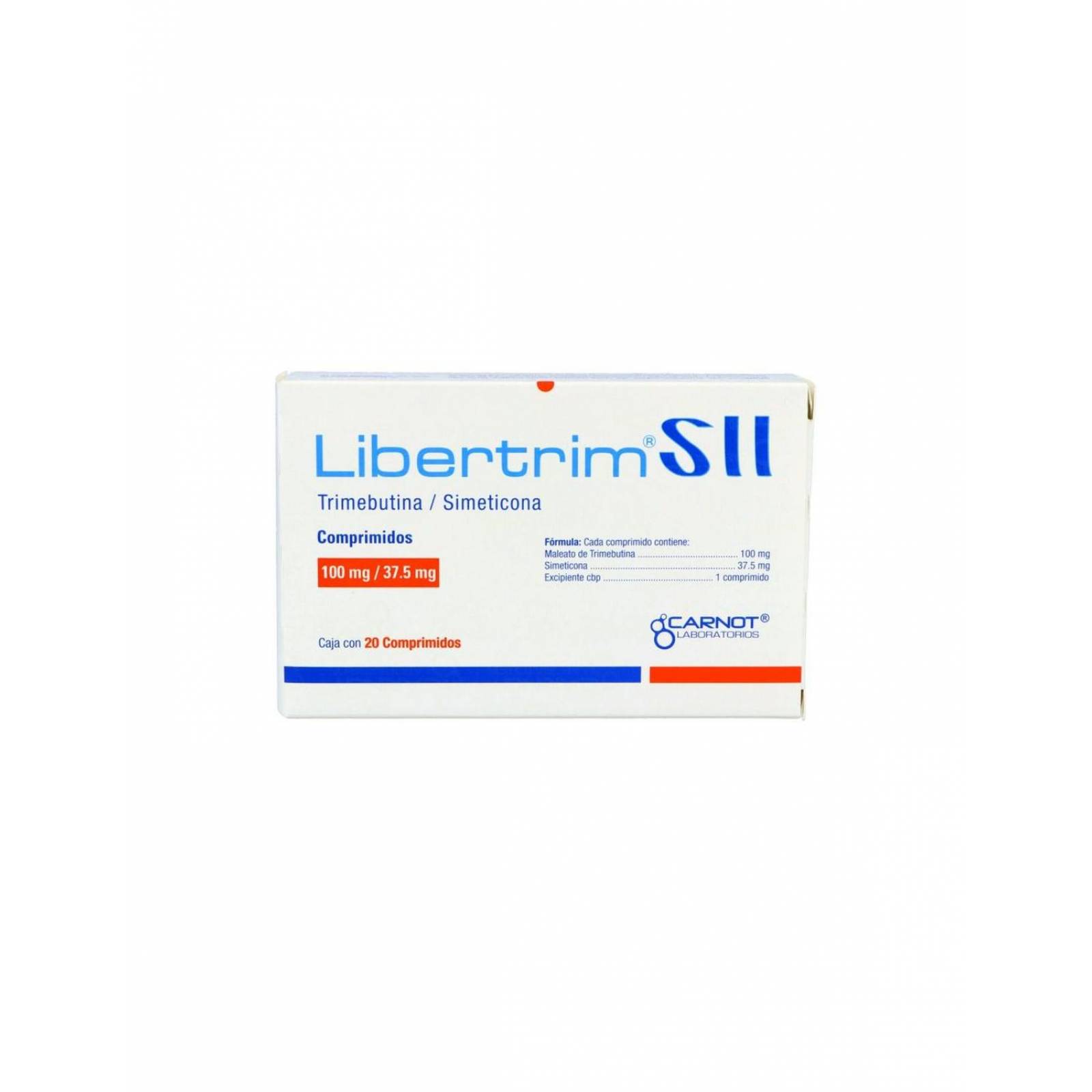 Libertrim SII 100 mg / 37.5 mg Caja Con 20 Comprimidos 