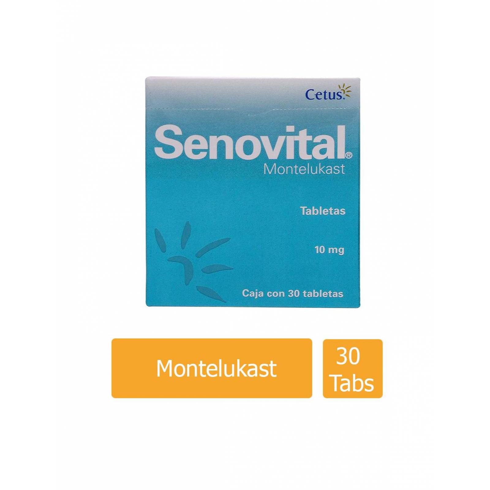 Senovital 10 mg Caja Con 30 Tabletas Recubiertas 
