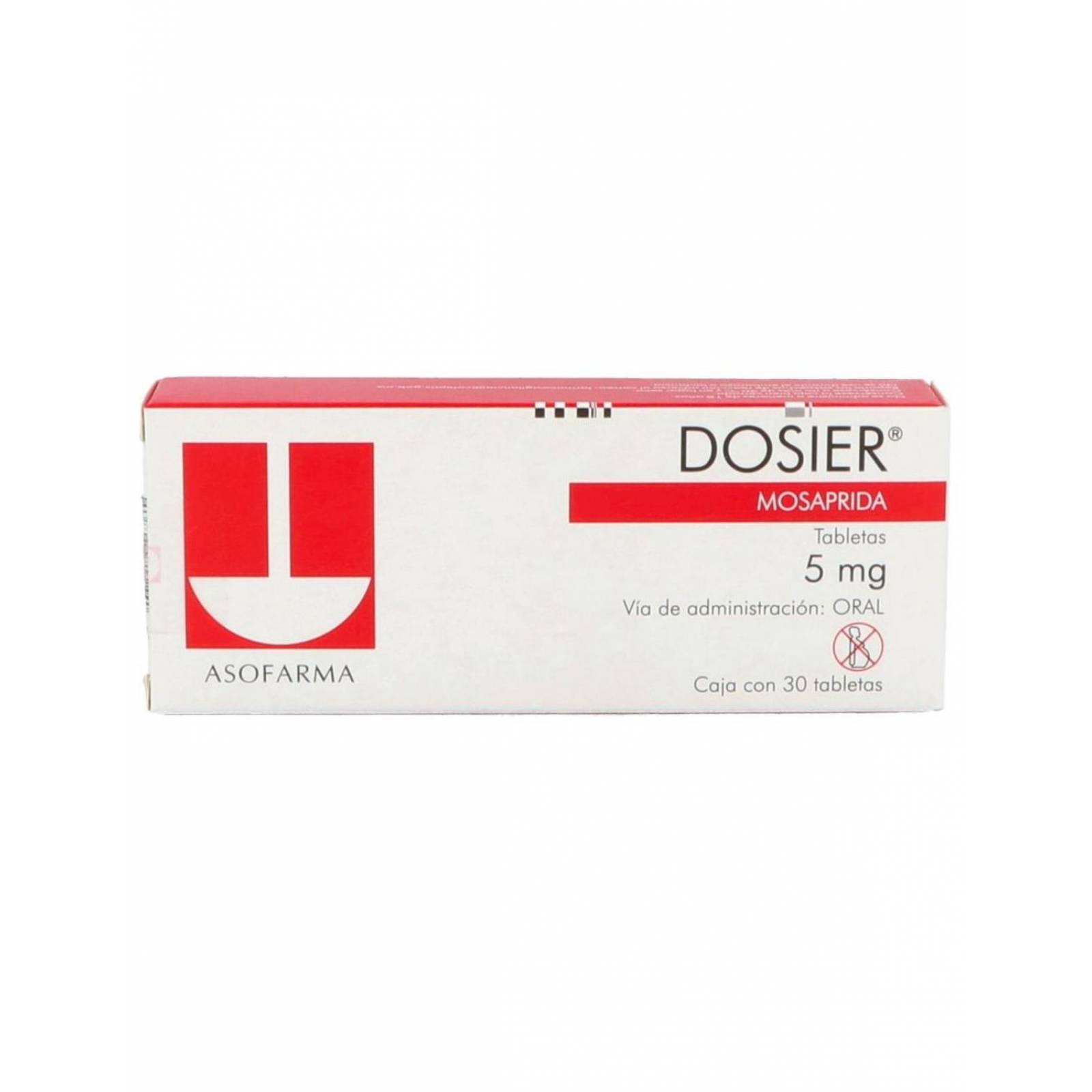 Dosier 5 mg Caja Con 30 Comprimidos 