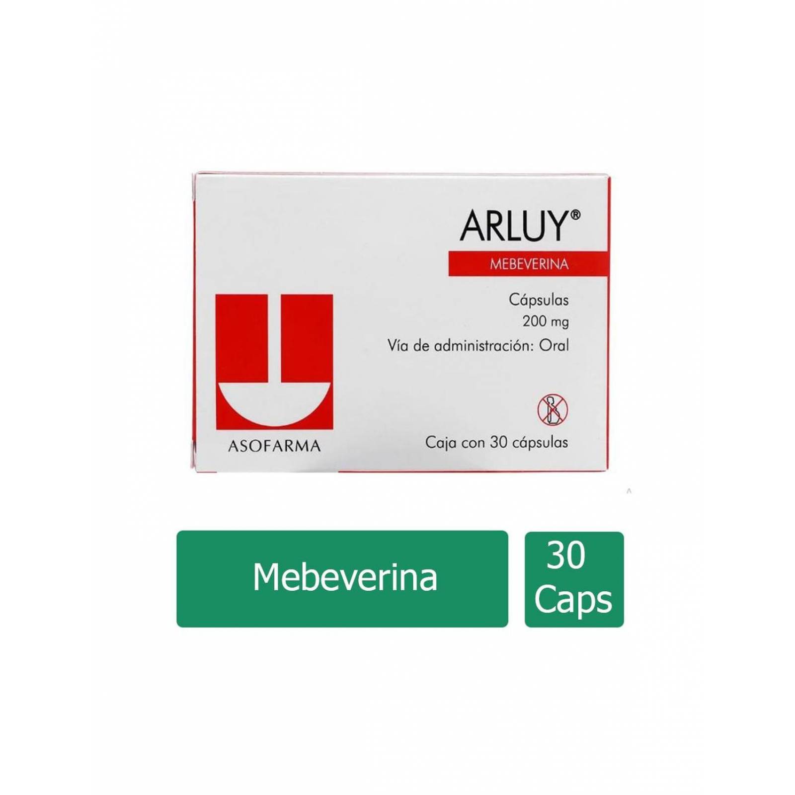 Arluy 200 mg Caja Con 30 Cápsulas 