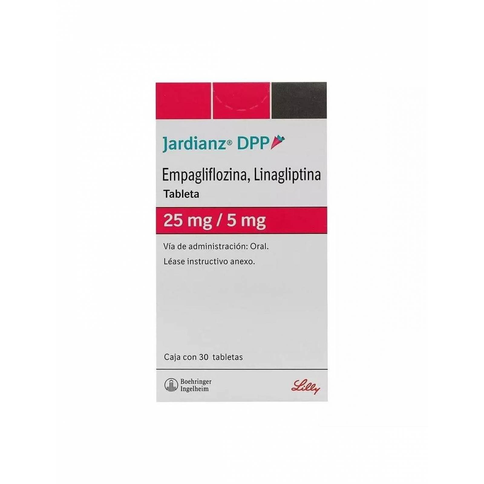 Jardianz DPP 25 mg / 5 mg Caja Con 30 Tabletas 