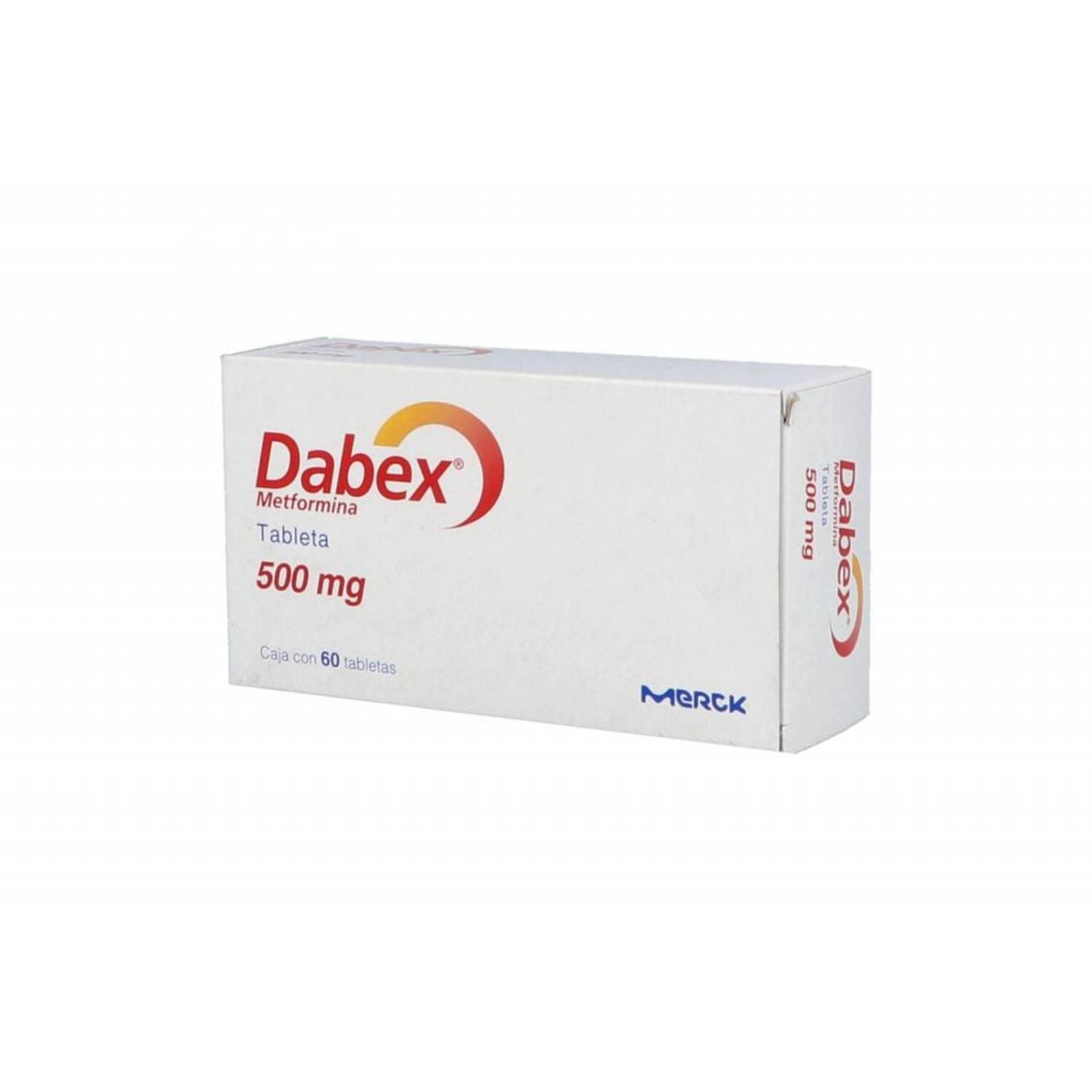 Dabex 500 mg Caja Con 60 Tabletas 