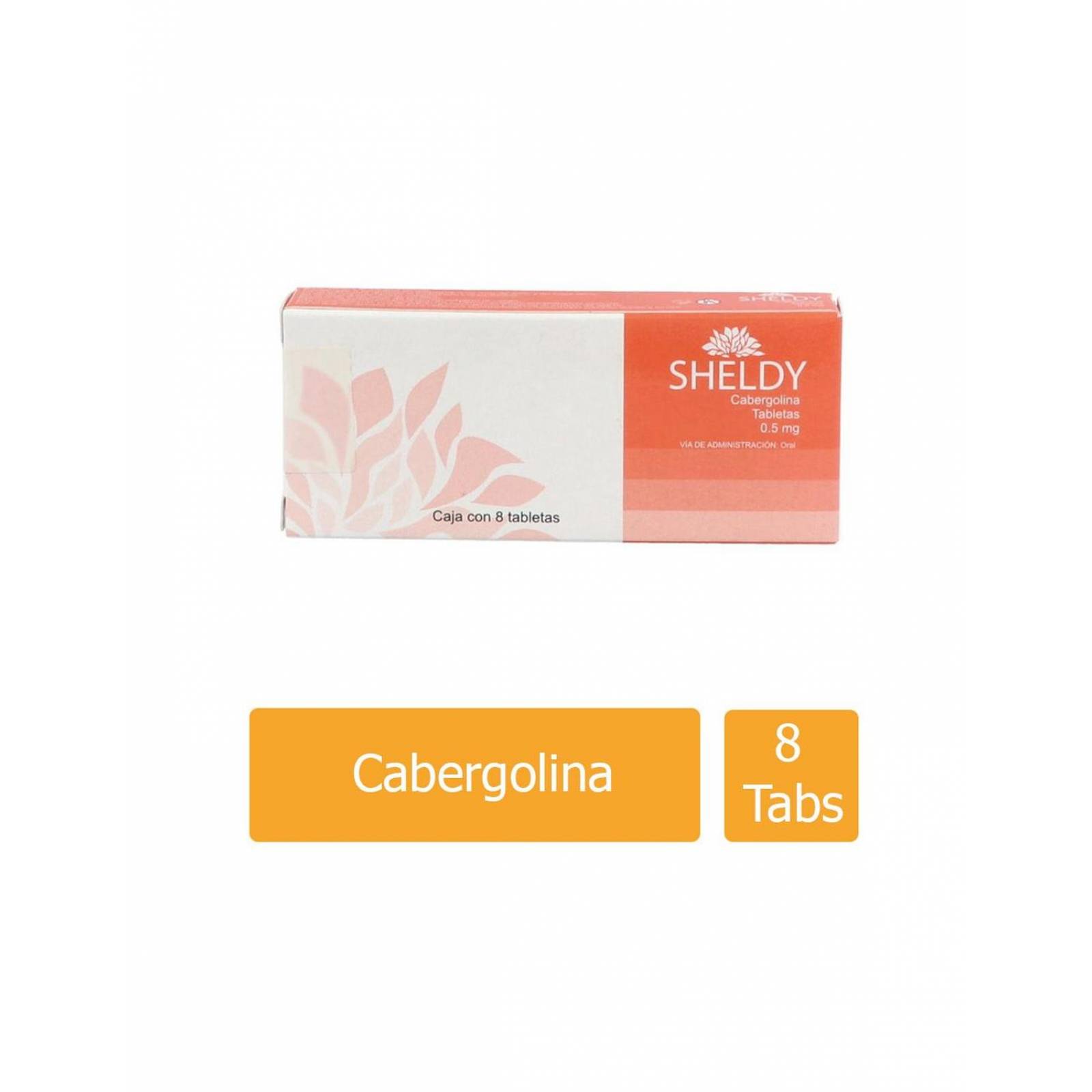 Sheldy 0.5 mg Caja Con 8 Tabletas 