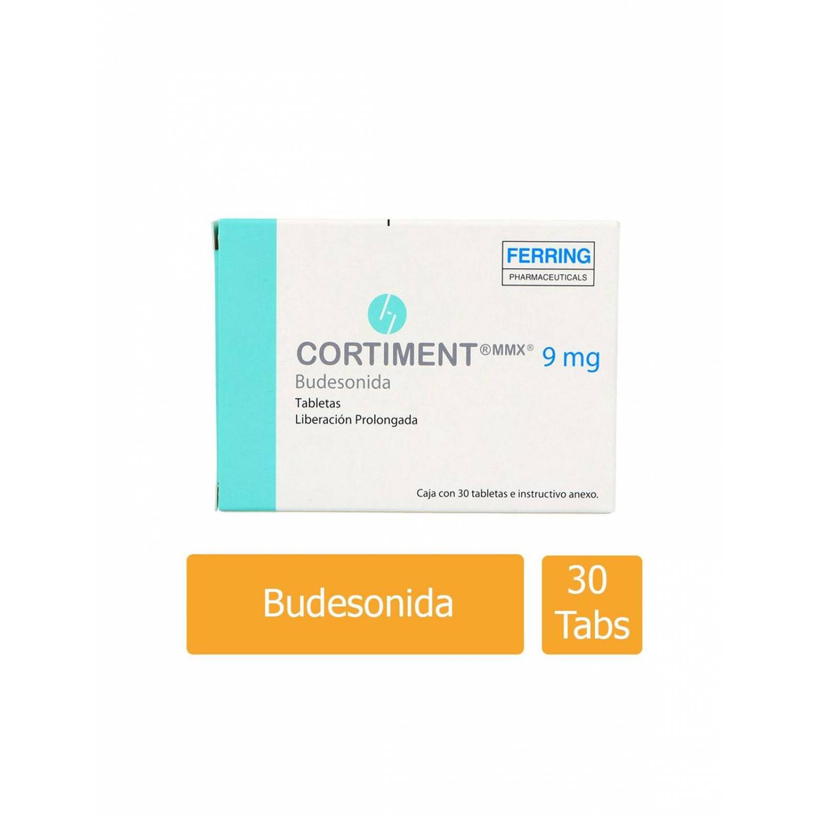Cortiment MMX 9 Mg Caja Con 30 Tabletas 