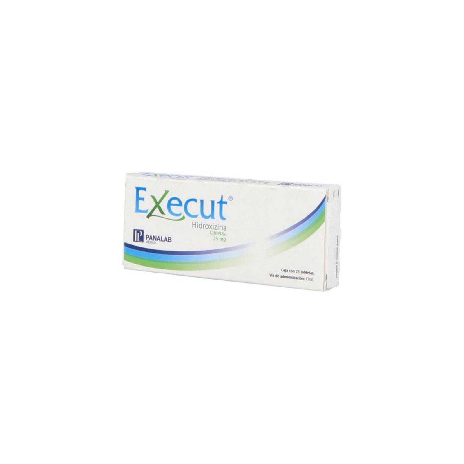 Execut 25 mg Caja Con 25 Tabletas 