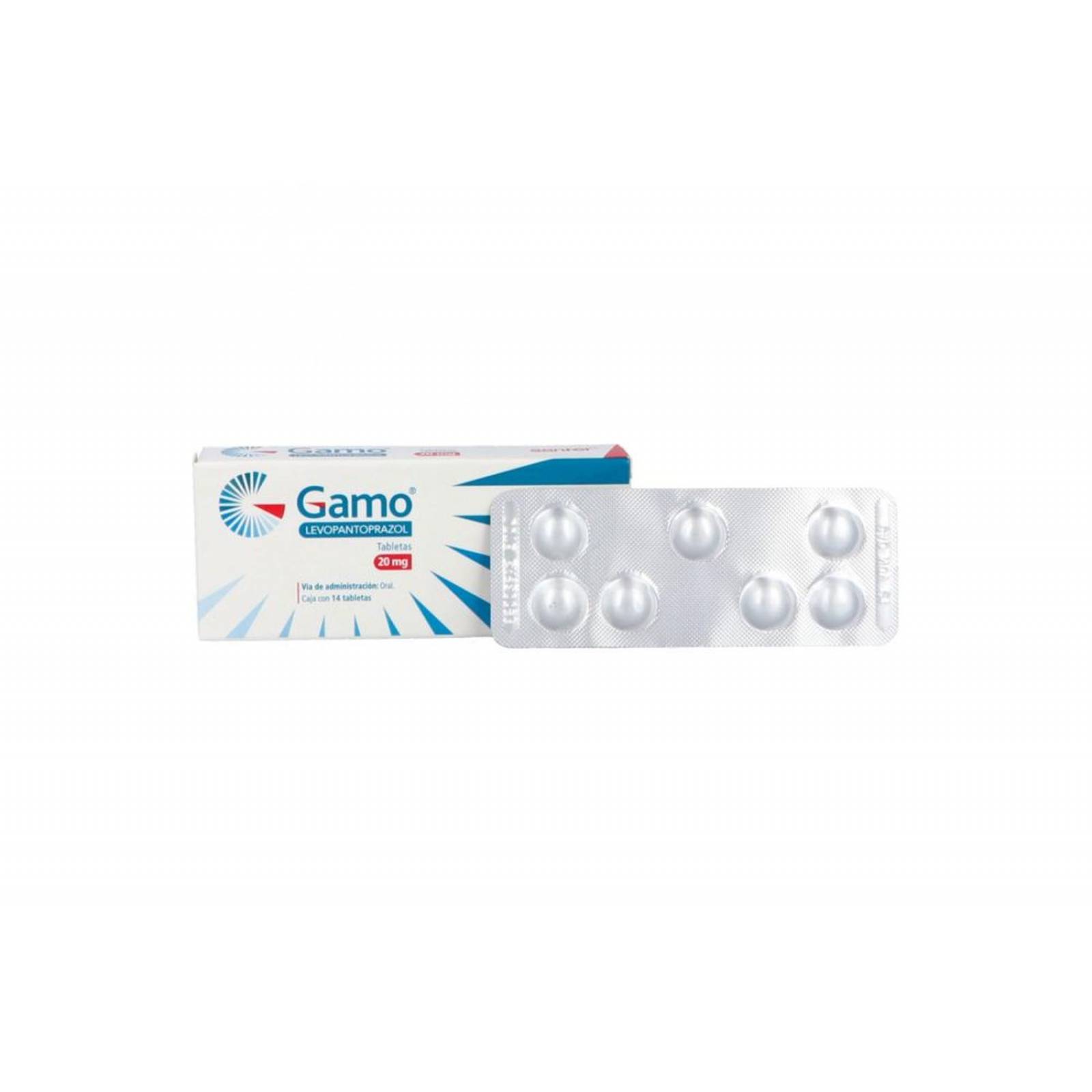 Gamo 20 mg Caja Con 14 Tabletas 