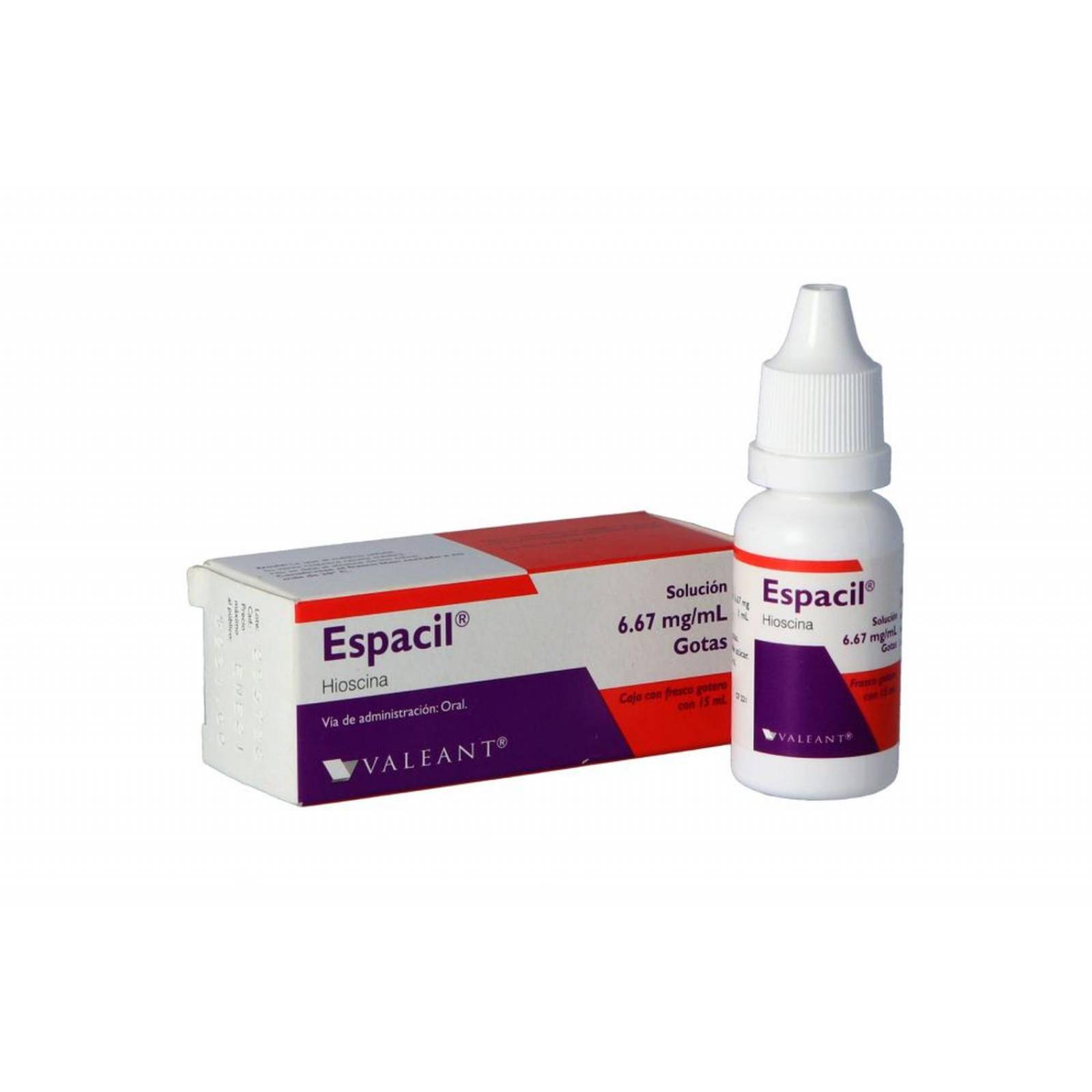 Espacil 6.67 mg Solución En Frasco Gotero Con 15 mL 