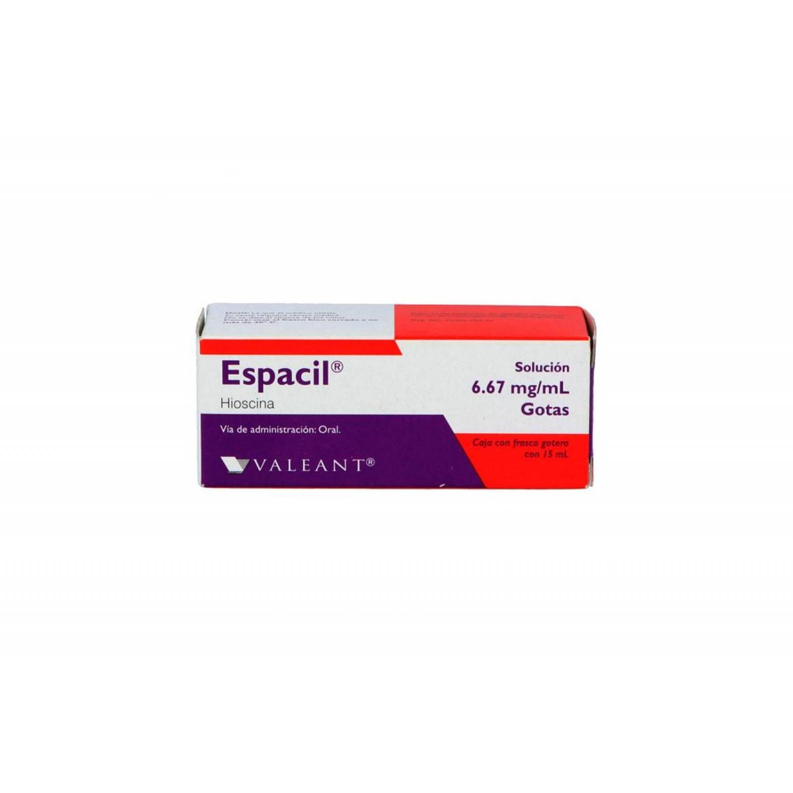 Espacil 6.67 mg Solución En Frasco Gotero Con 15 mL 
