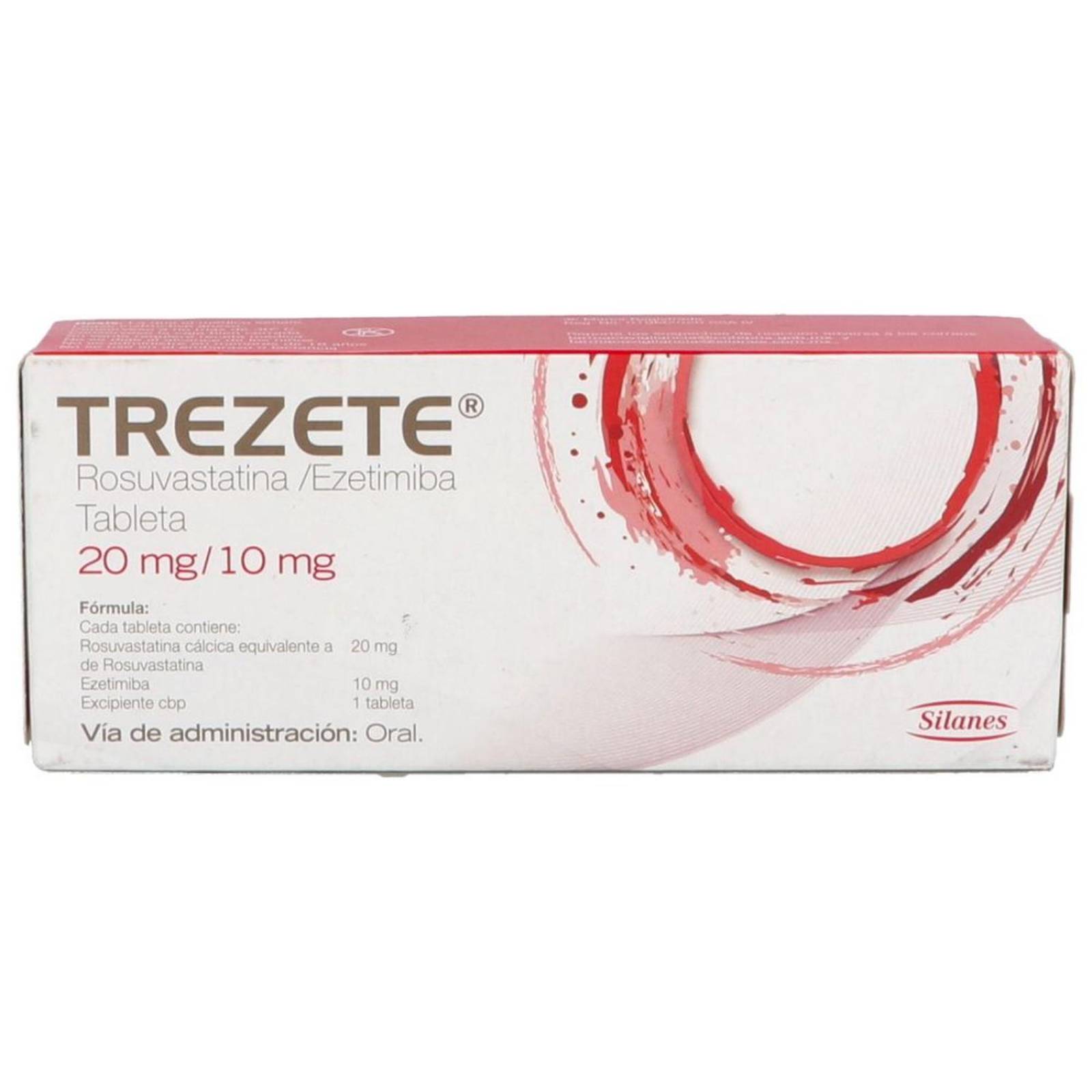 Trezete 10 mg/20 mg Caja Con 30 Comprimidos 
