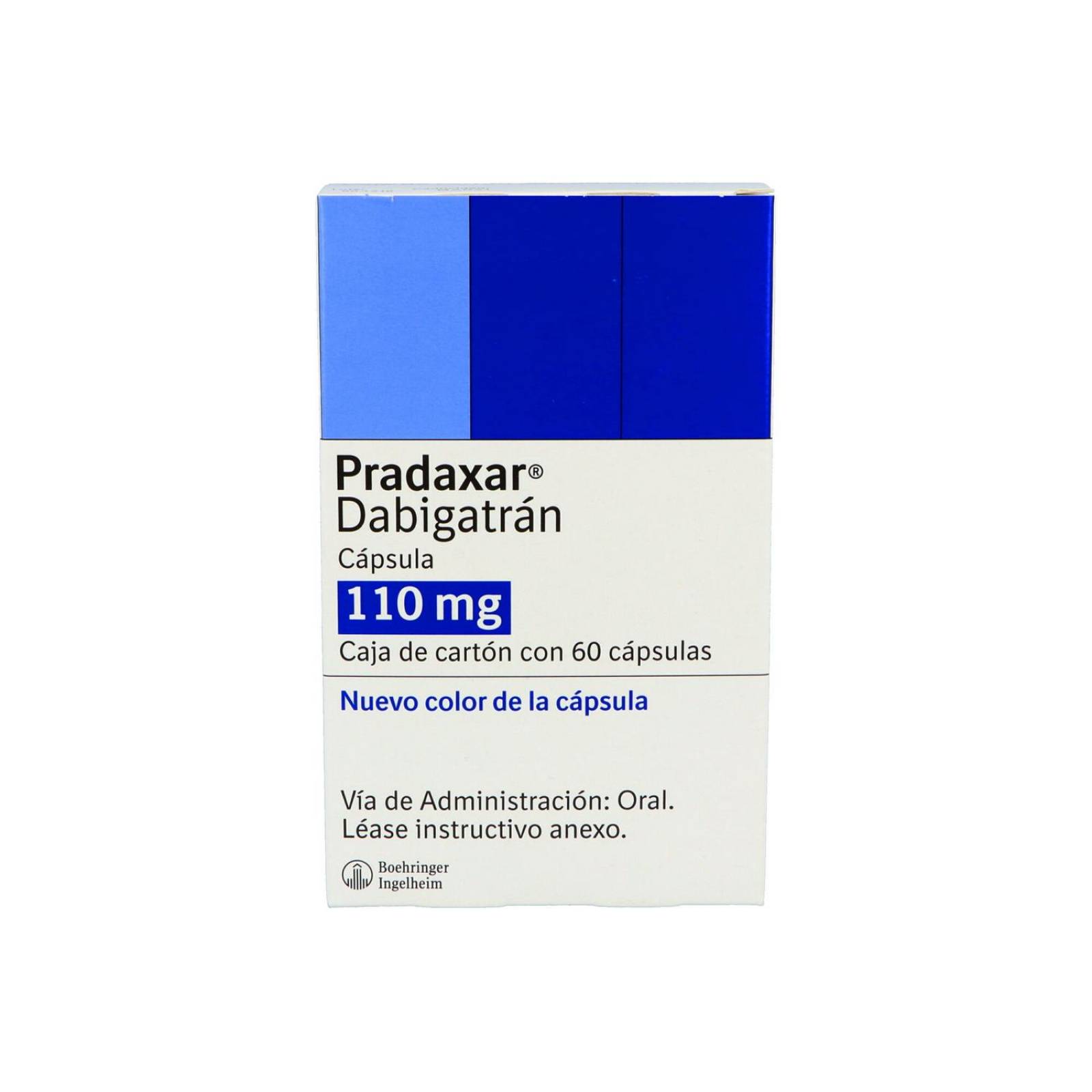 Pradaxar 110 mg Caja Con 60 Cápsulas - RX 