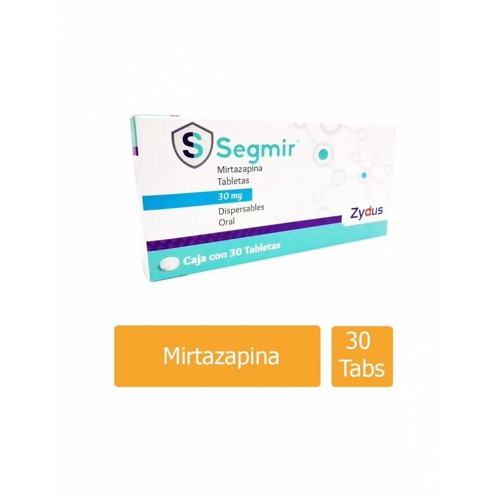 Segmir 30 mg Caja Con 30 Tabletas 