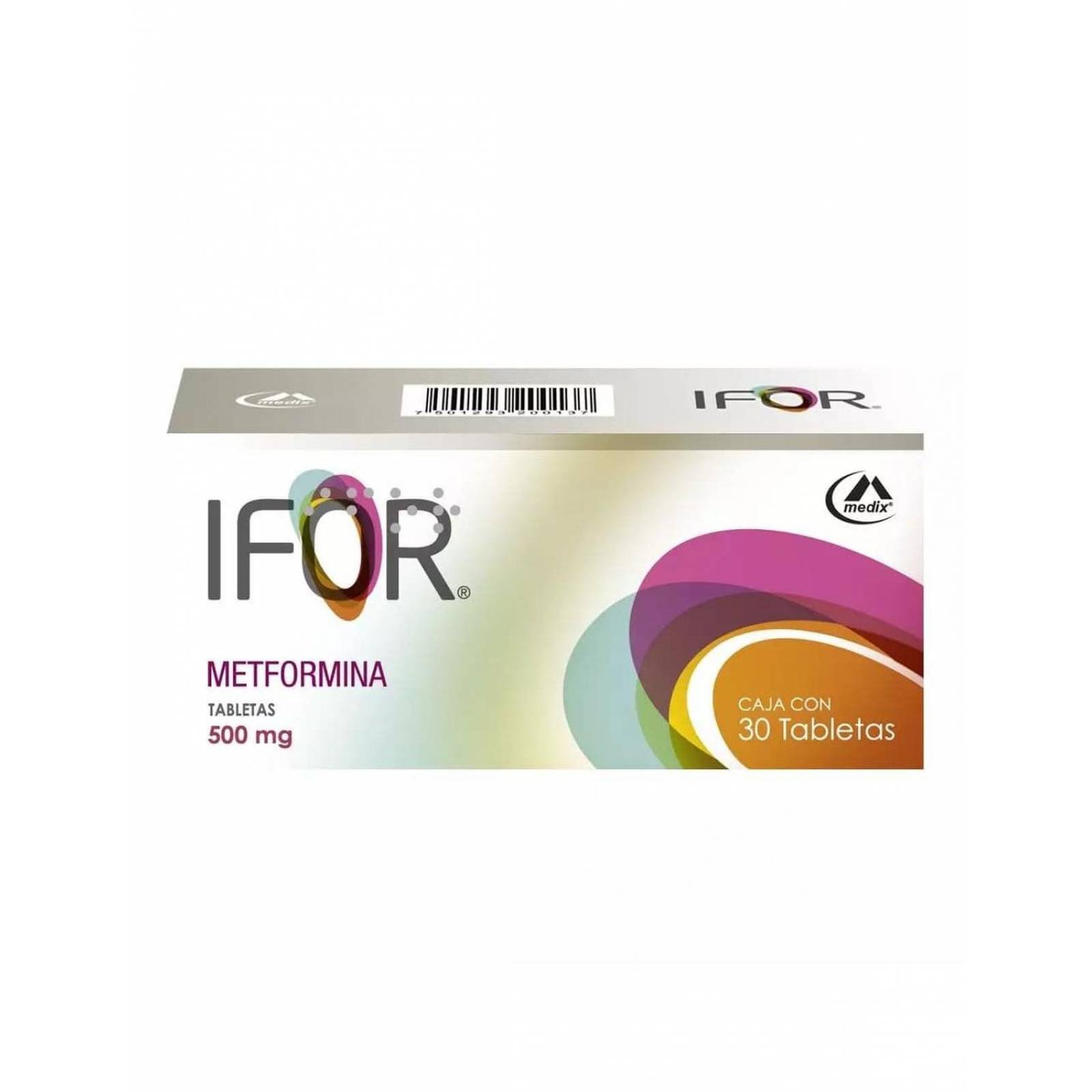 Ifor 500 mg Caja Con 30 Tabletas 