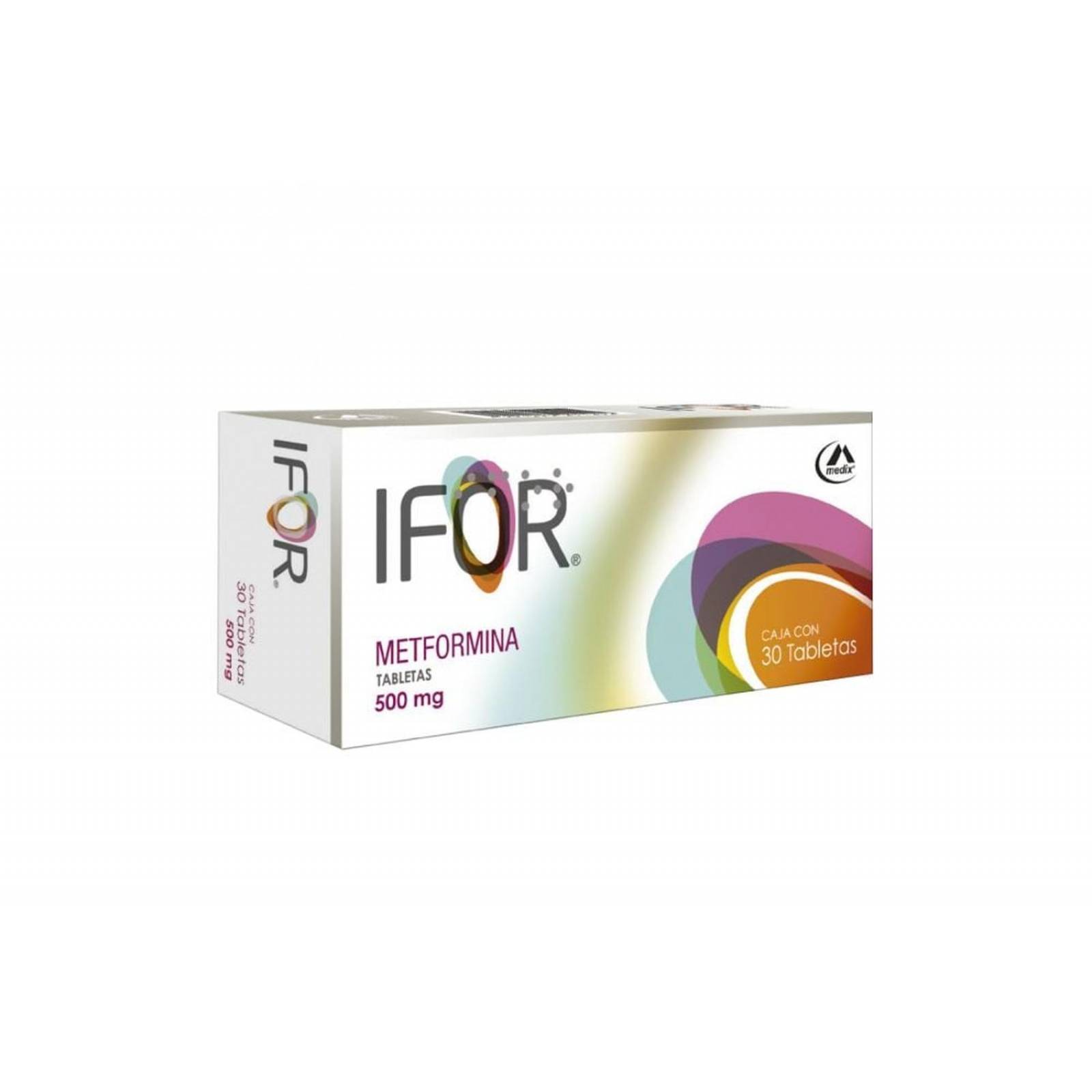 Ifor 500 mg Caja Con 30 Tabletas 