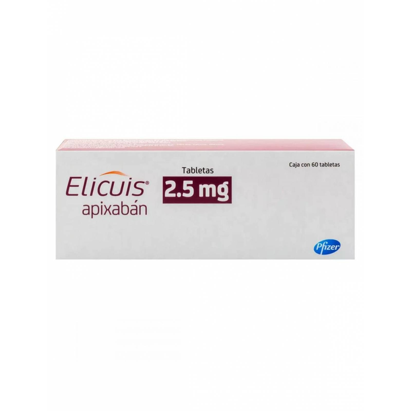 Elicuis 2.5 mg Caja Con 60 Tabletas - RX 