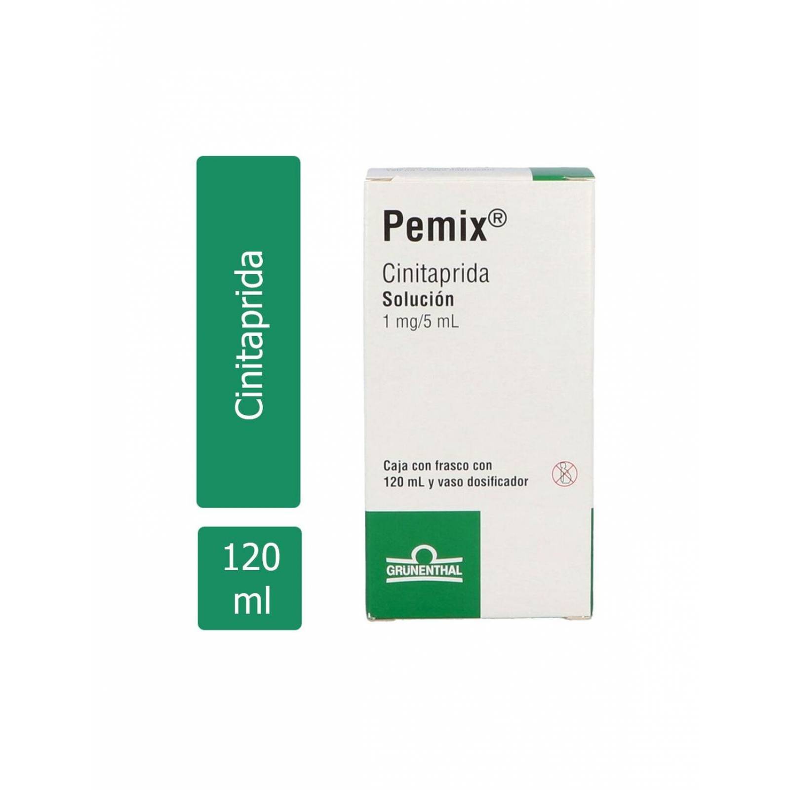 Pemix 1 Mg/5 Ml Caja Con Frasco Con 120mL 