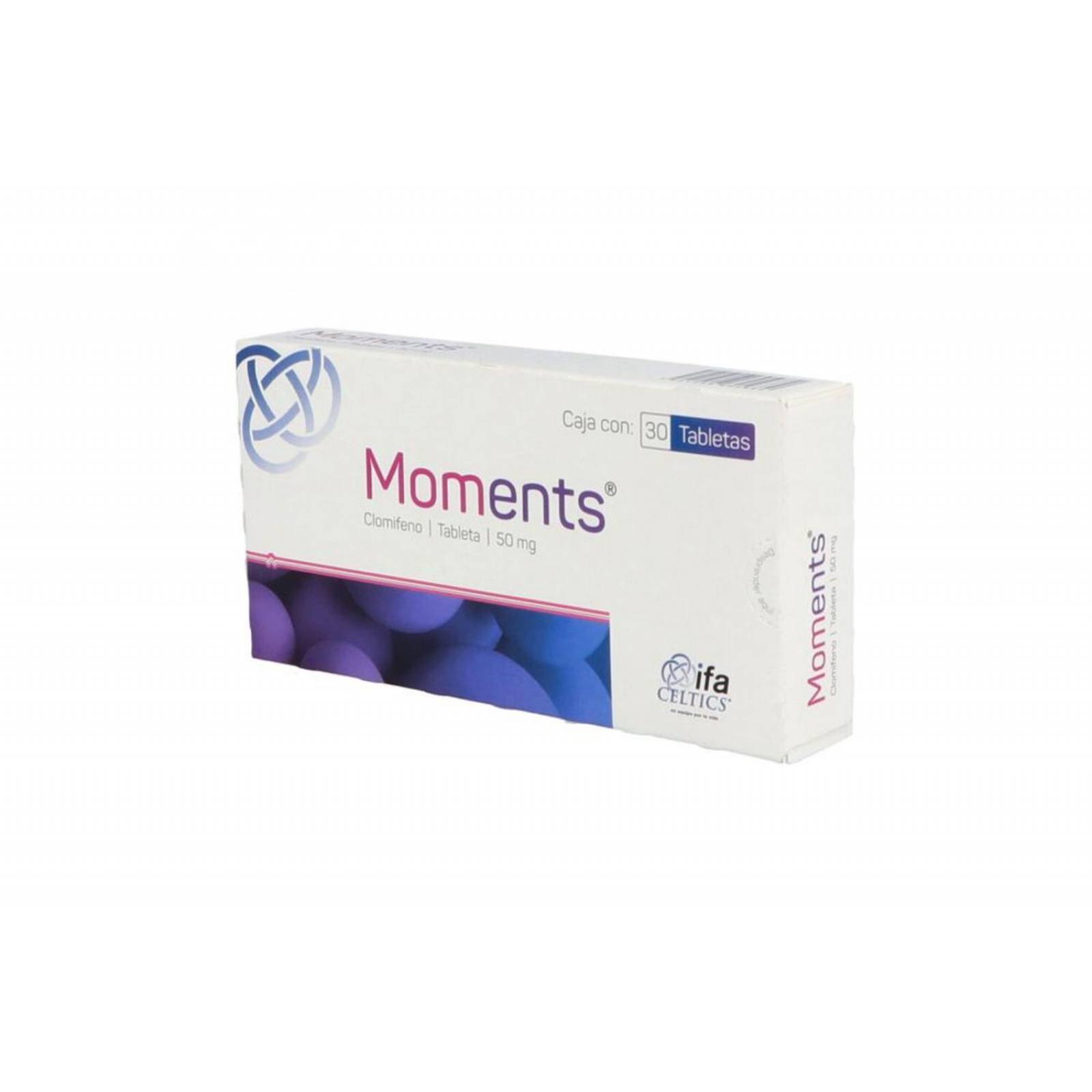 Moments 50 mg Caja con 30 Tabletas 