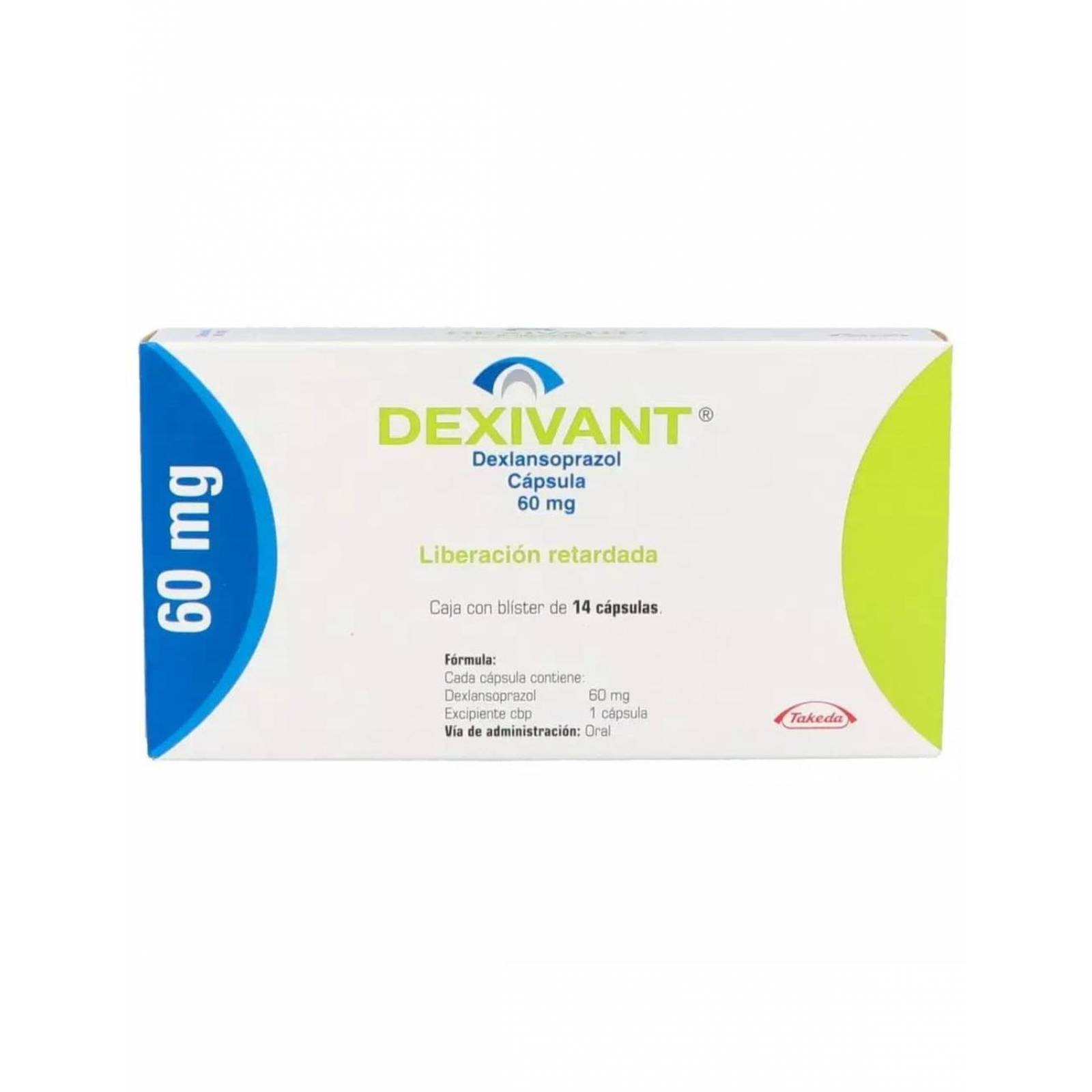 Dexivant 60 mg Caja Con 14 Cápsulas 
