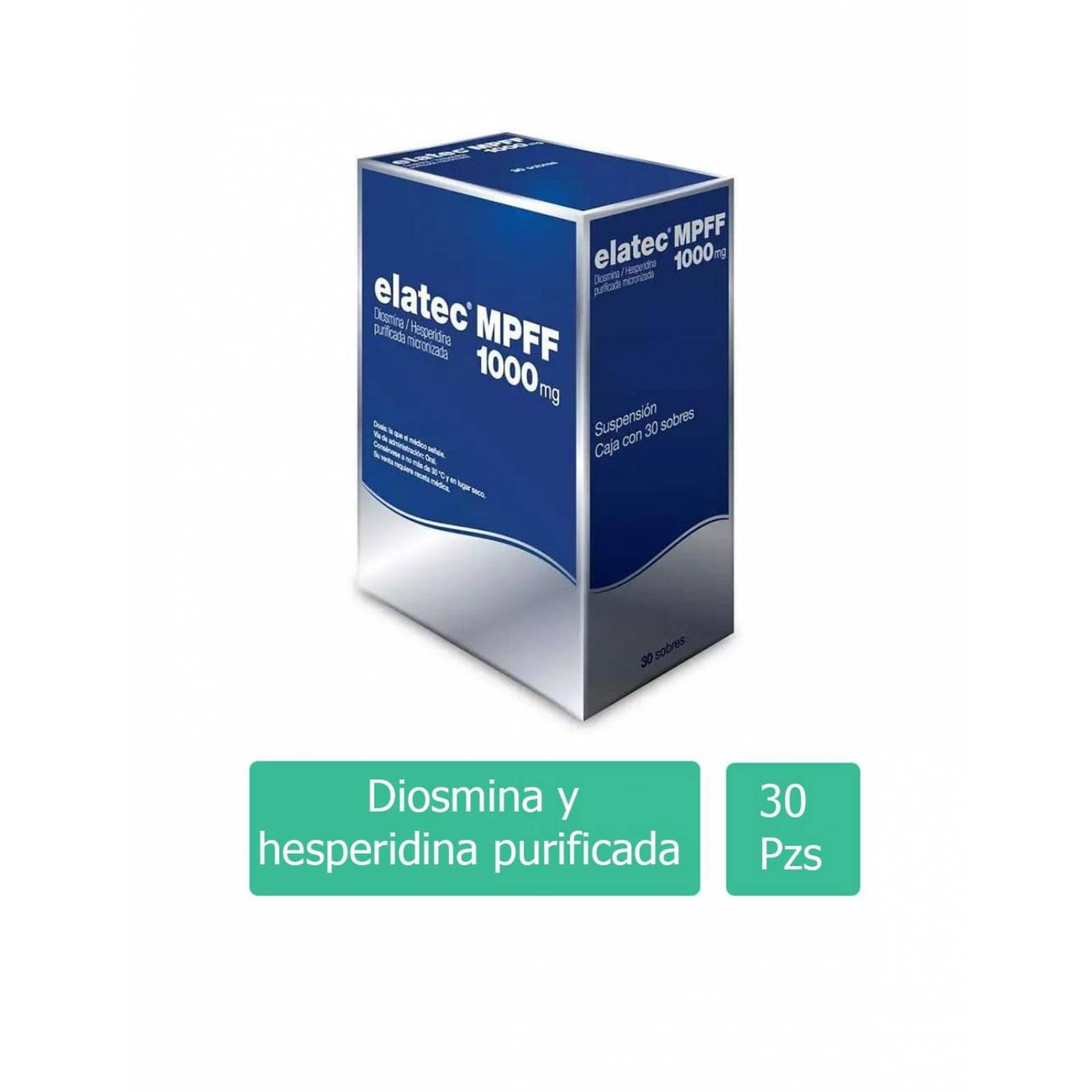 Elatec MPFF 1000 Suspensión Caja Con 30 Sobres 