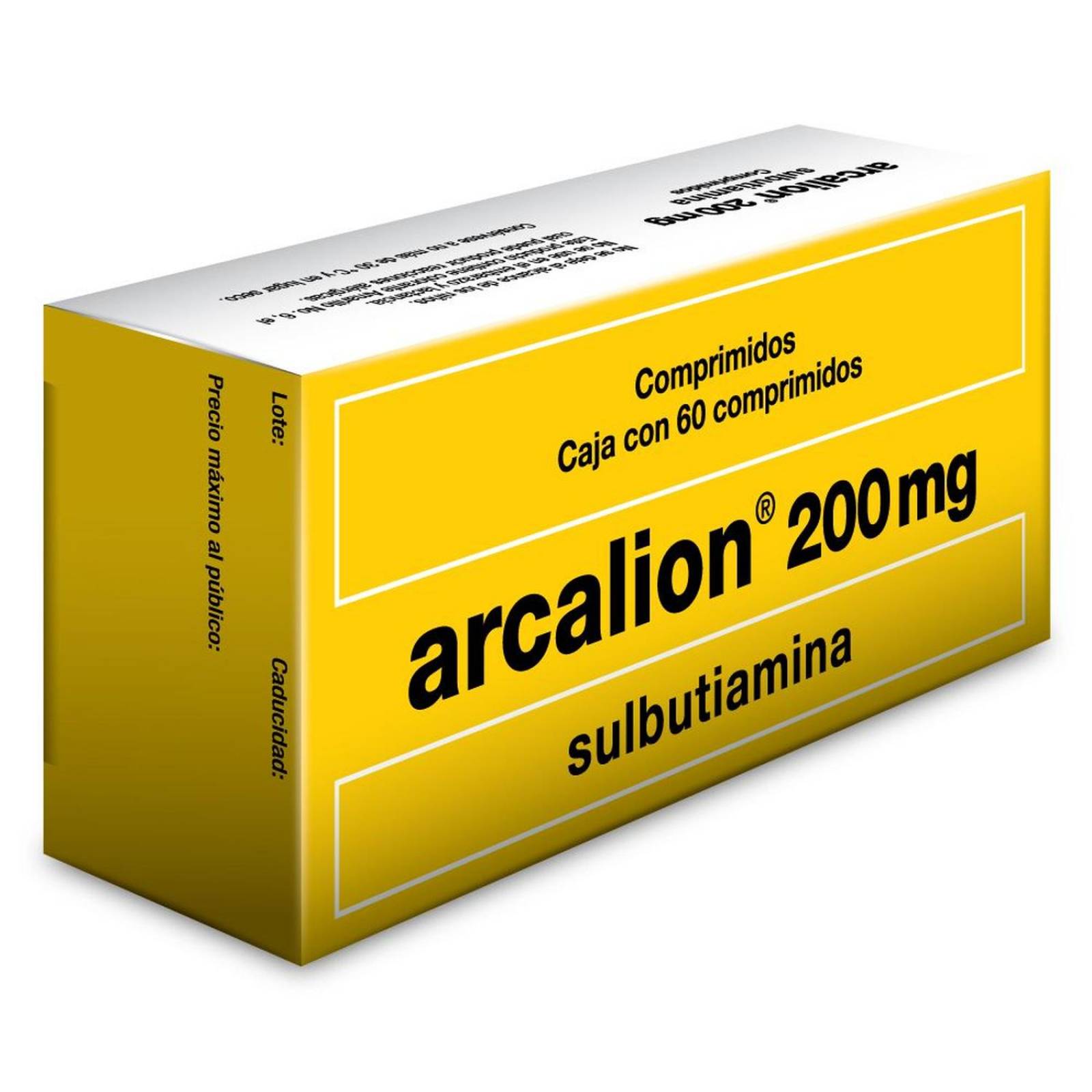 Arcalion 200 mg Caja Con 60 Comprimidos 