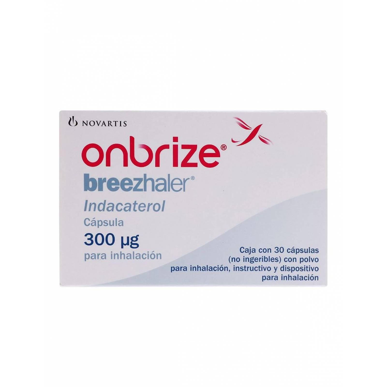 Onbrize Breezhaler 300 Mcg Con 30 Cápsulas 
