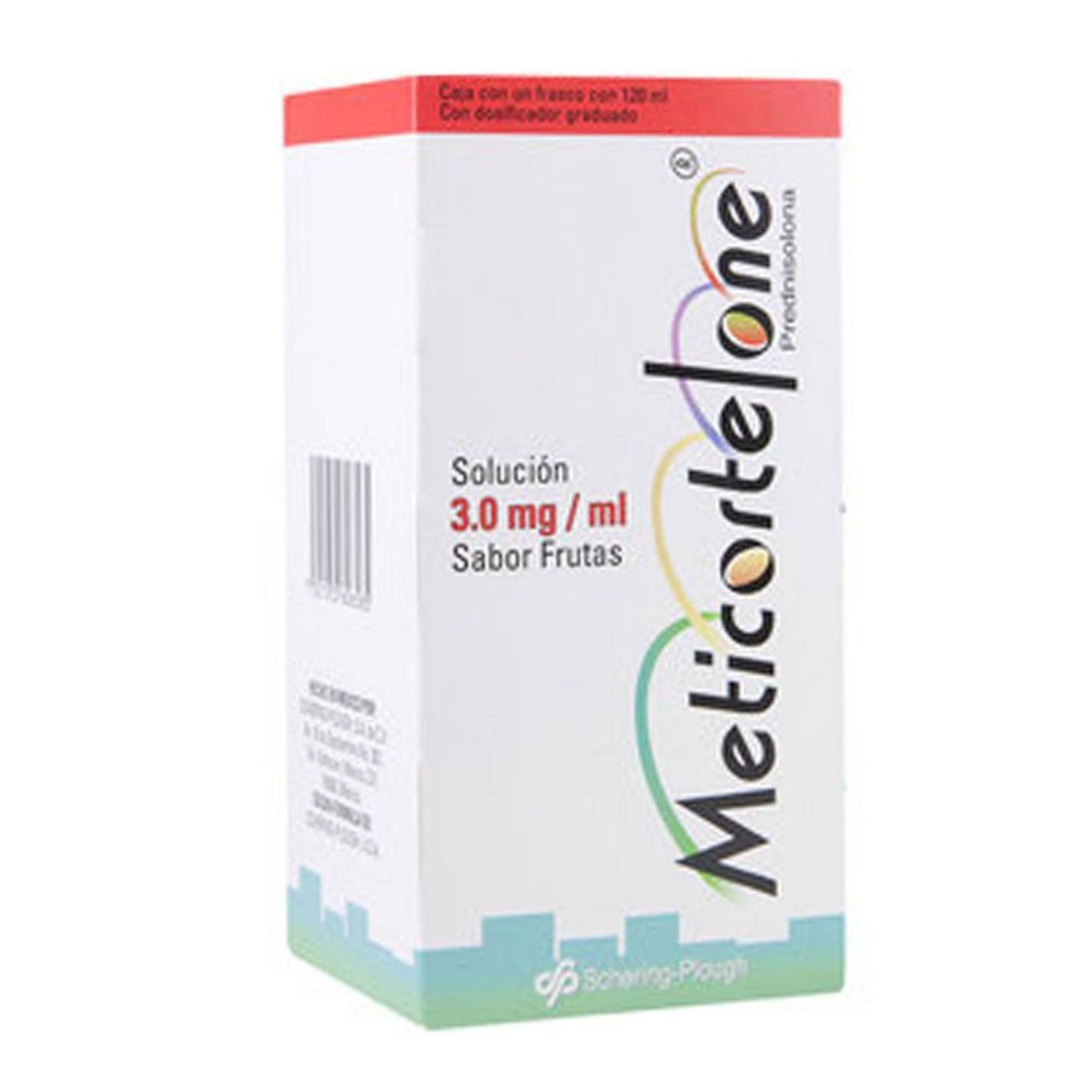 Meticortelone 3 mg/mL Caja Con Frasco Con 120 mL 