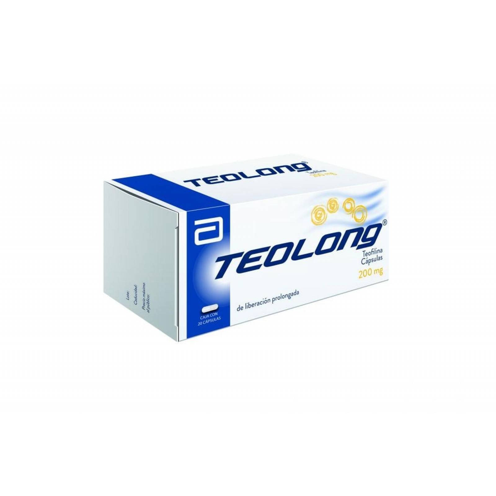 Teolong 200 mg Caja Con 20 Cápsulas 