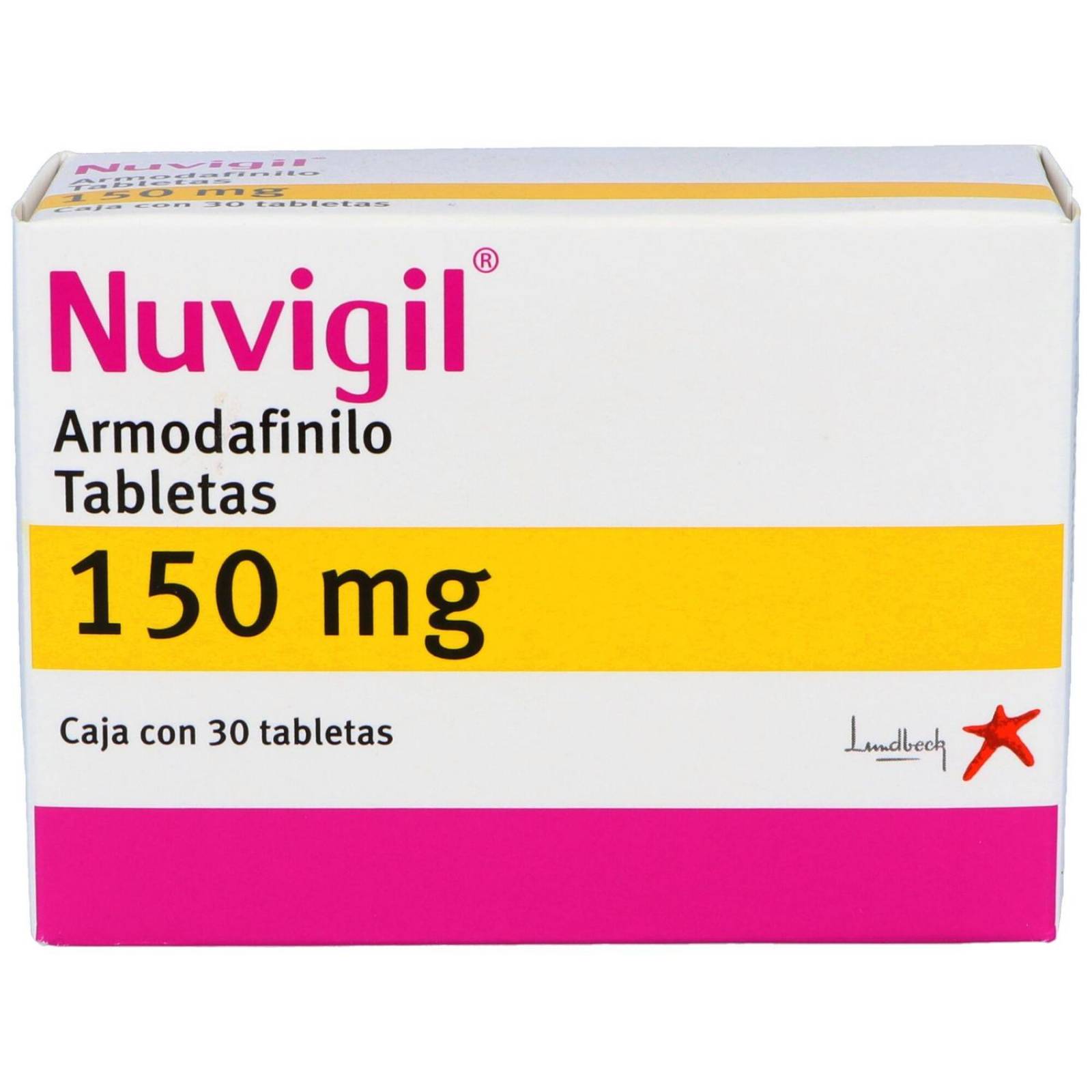 Nuvigil 150 mg Caja Con 30 Tabletas 