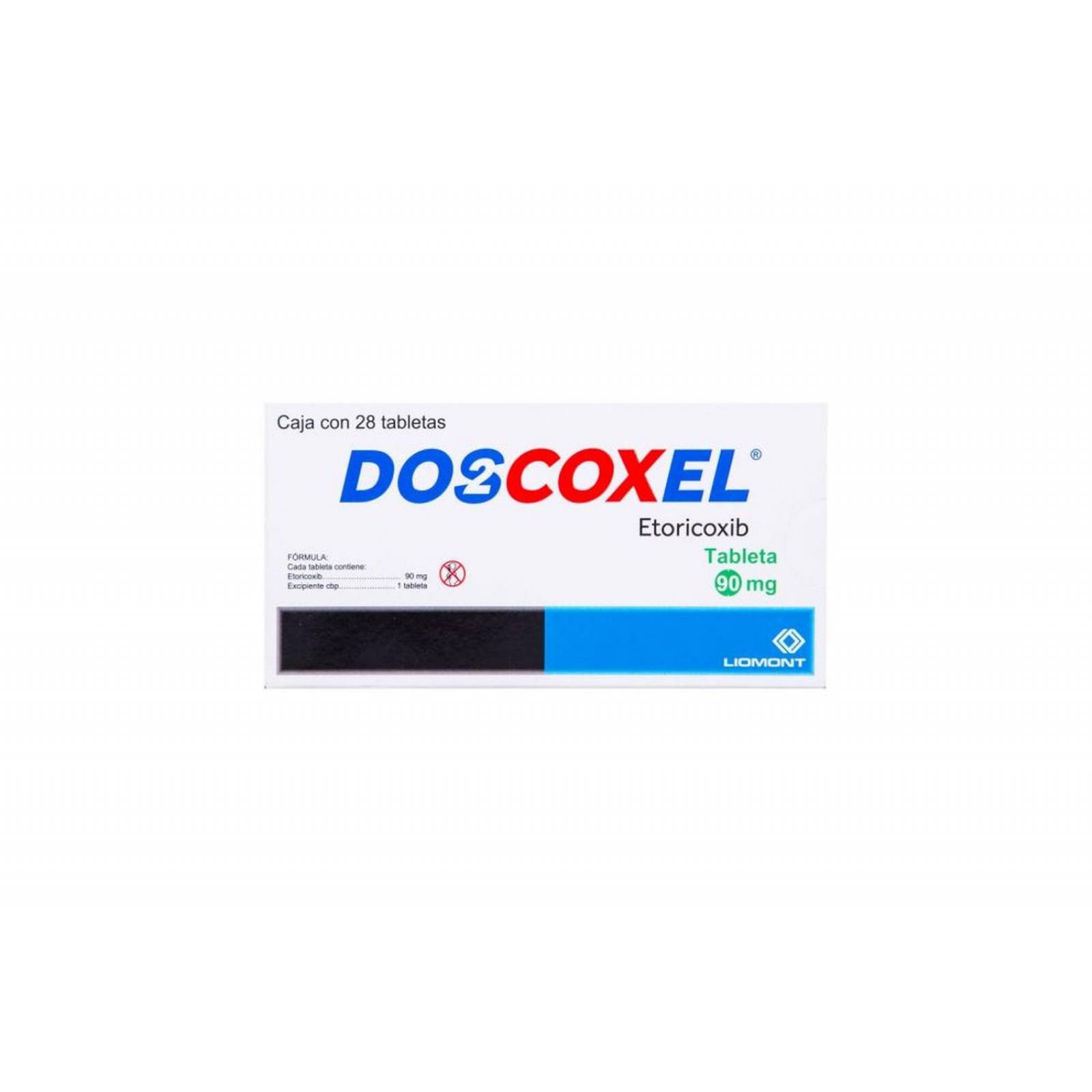 Doscoxel 90 mg Caja Con 28 Tabletas 