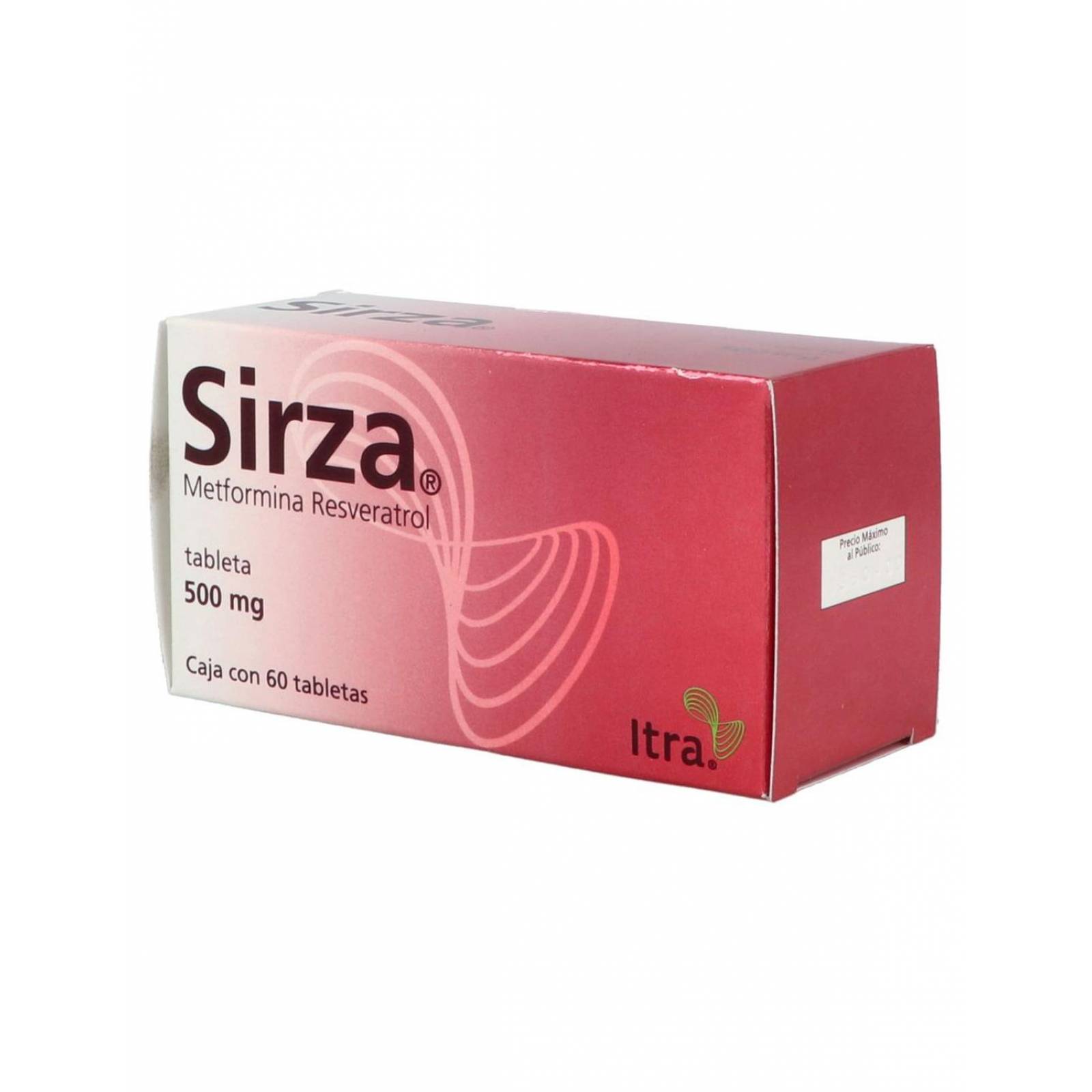 Sirza 500 mg Caja Con 60 Tabletas 