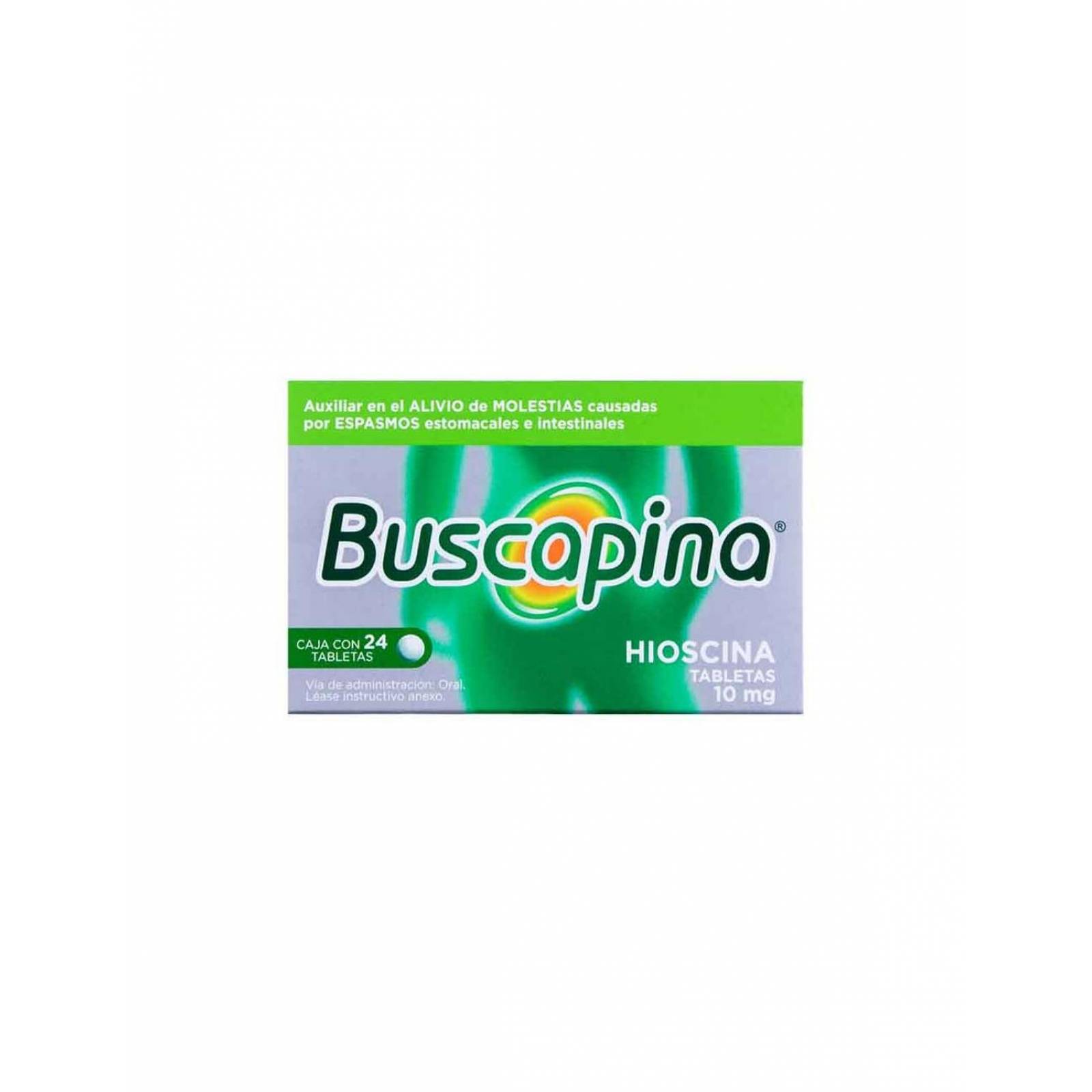 Buscapina 10 mg Caja Con 24 Tabletas 