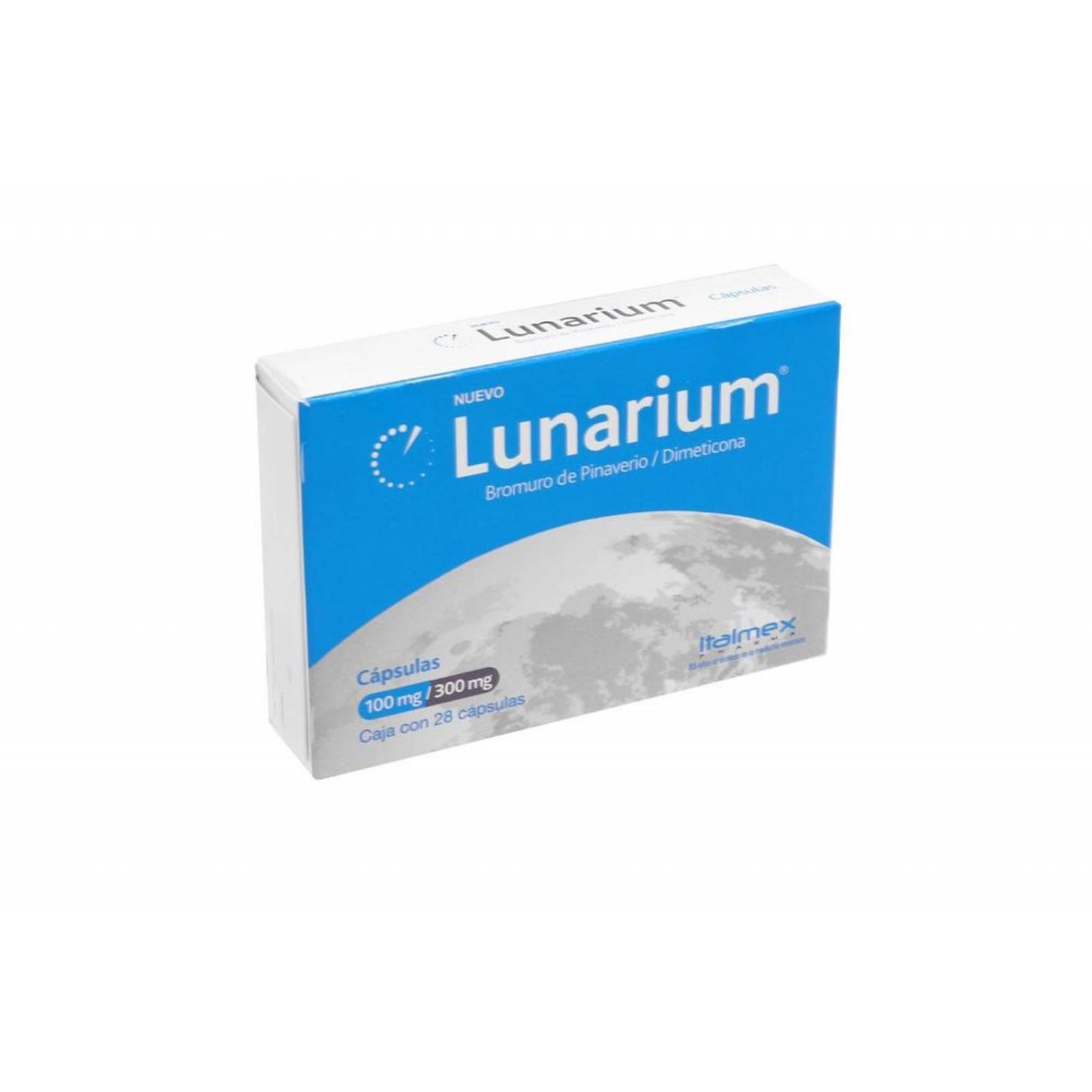 Lunarium 100 / 300 mg Caja Con 28 Cápsulas 