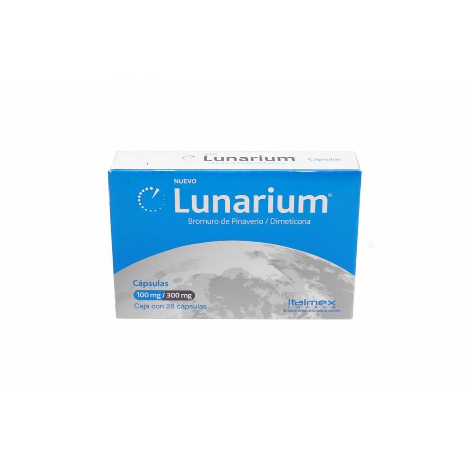 Lunarium 100 / 300 mg Caja Con 28 Cápsulas 