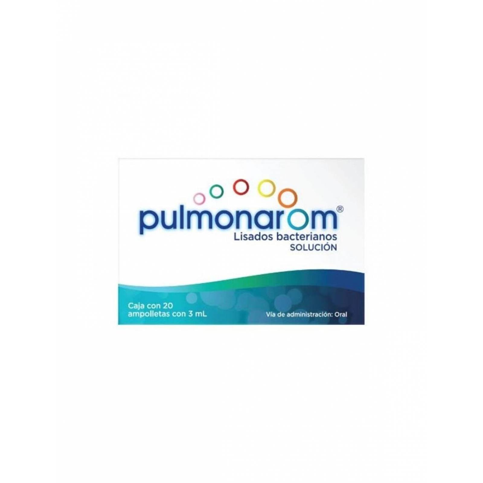 Pulmonarom Solución Oral Caja 20 Ampolletas Con 3 mL 