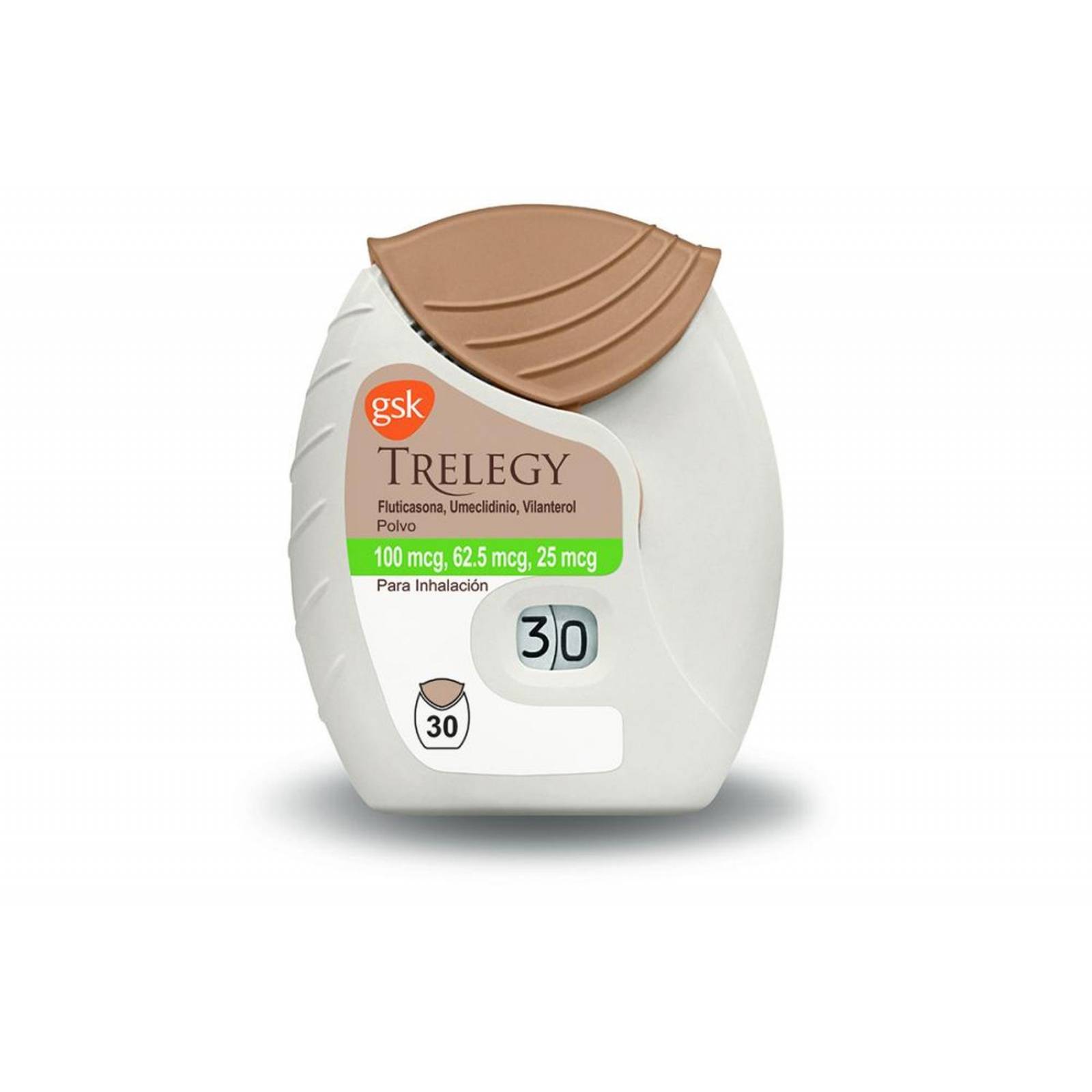 Trelegy 100 MCG Caja Con Inhalador Con Polvo Para 30 Dosis 