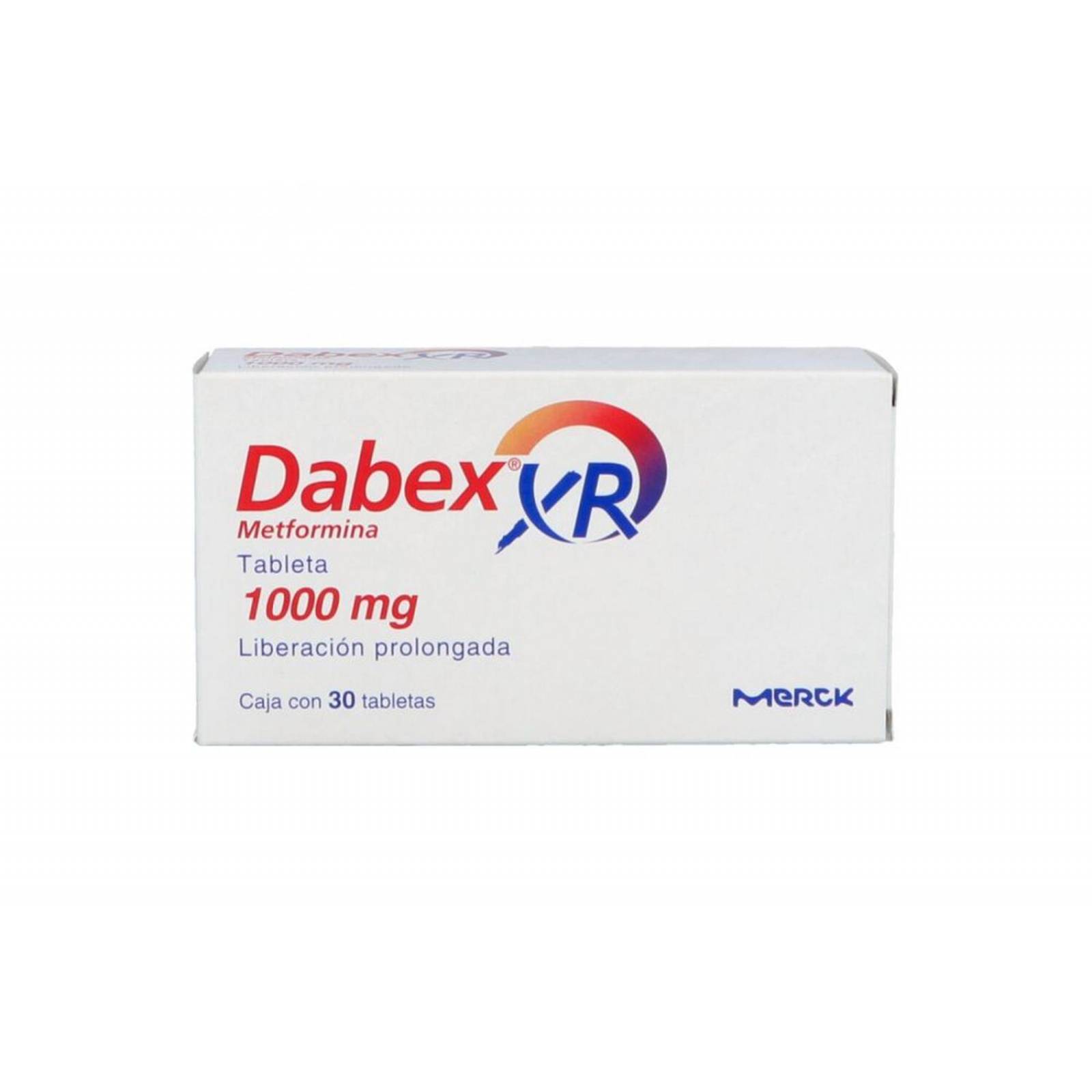 Dabex Xr 1000 Mg Caja con 30 Tabletas 