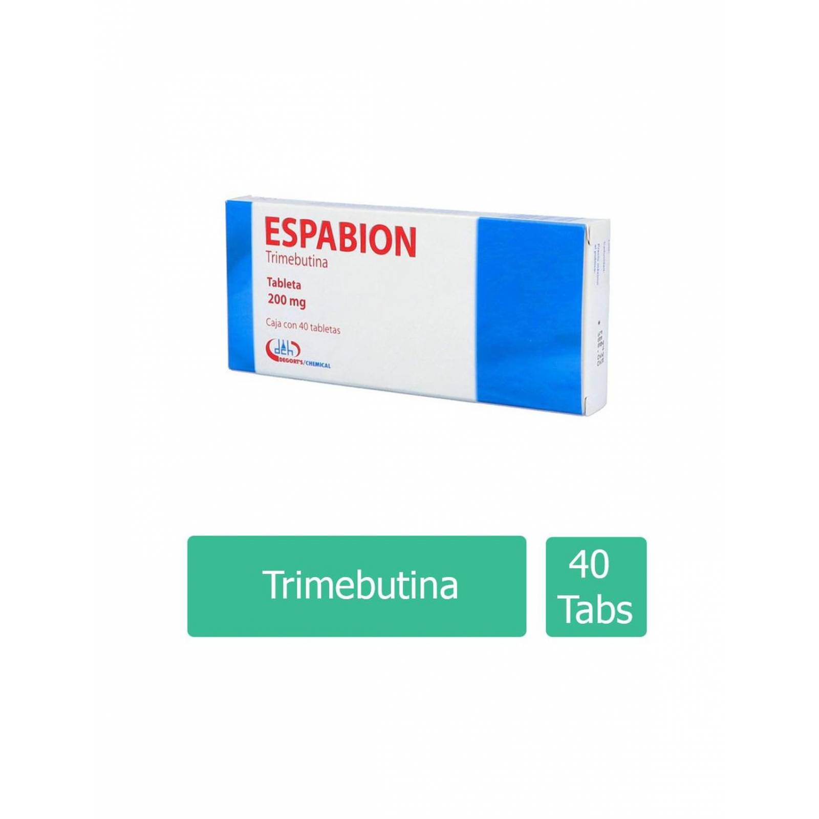 Espabion 200 mg Caja Con 40 Tabletas 