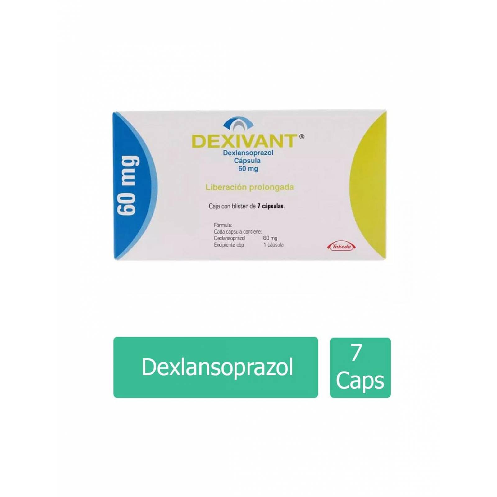 Dexivant 60 mg Caja Con Blíster Con 7 Cápsulas 