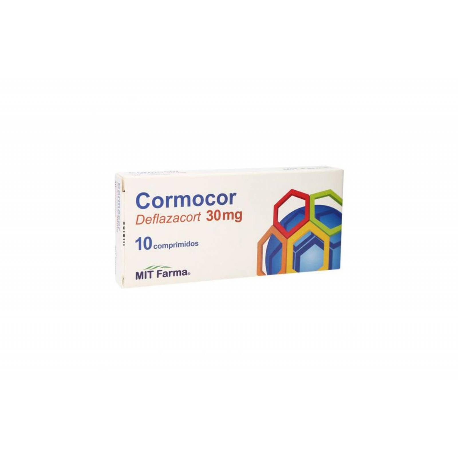Cormocor 30 mg Caja Con 10 Comprimidos 